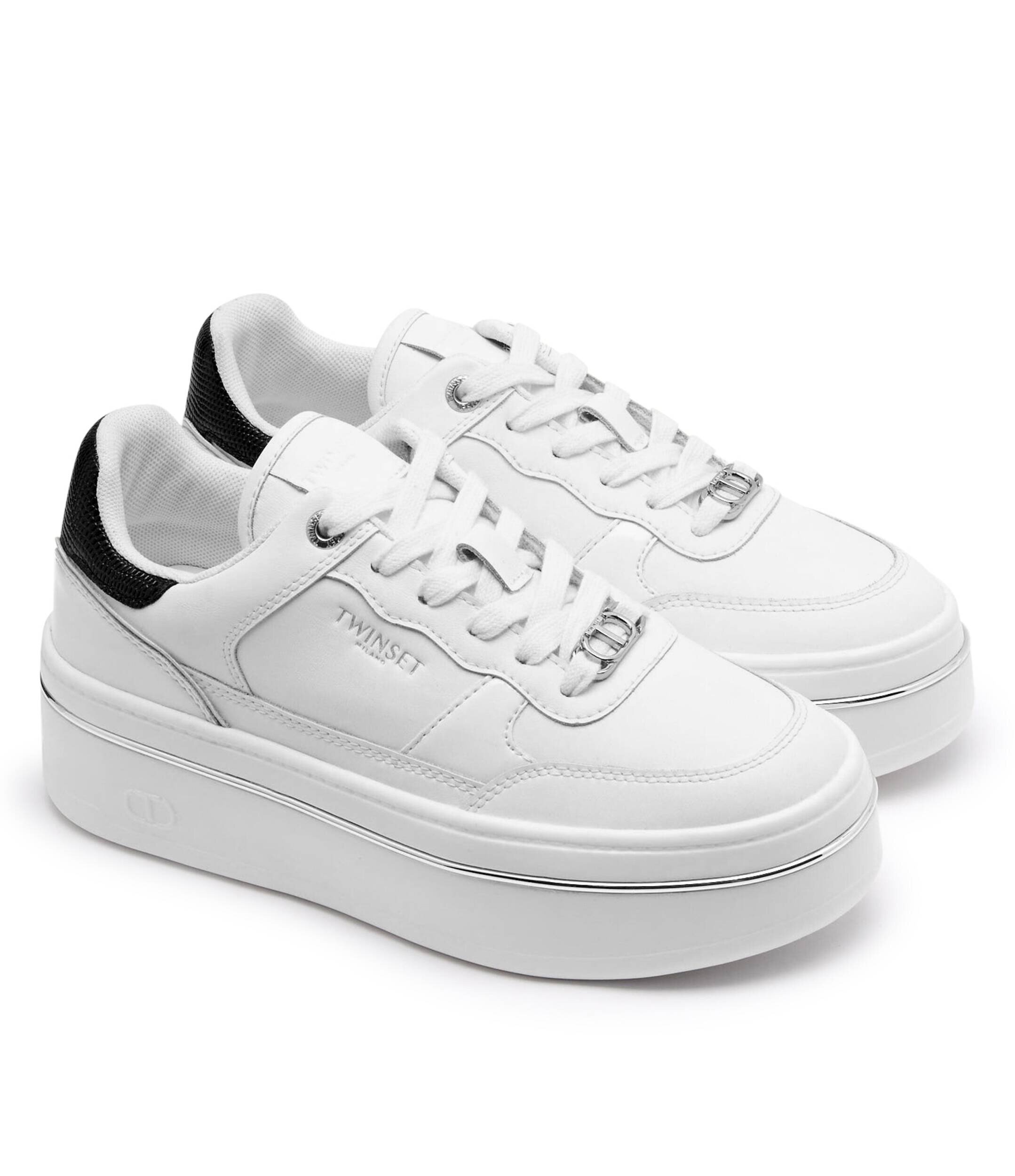 TWINSET De piele sneakers