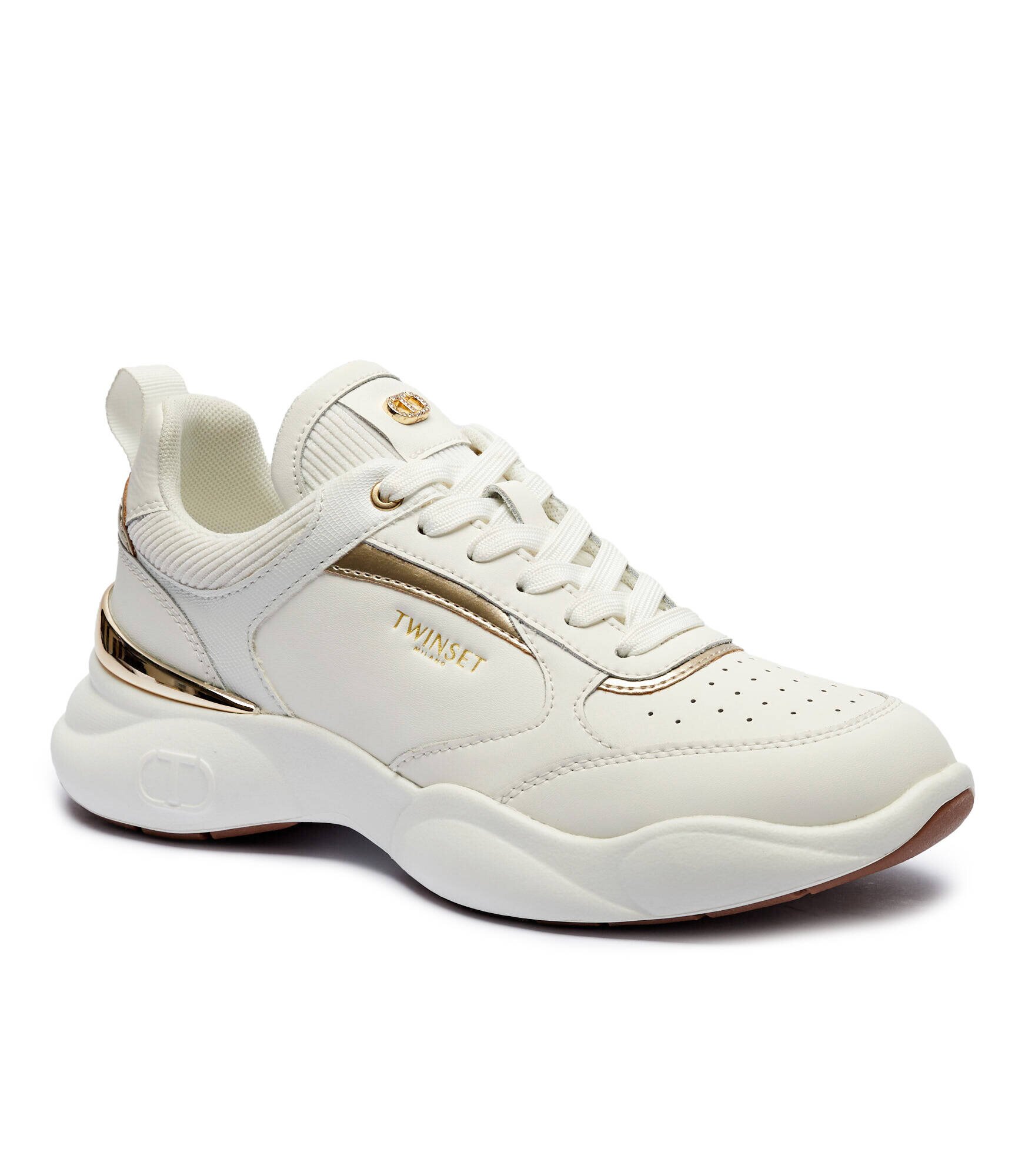 TWINSET De piele sneakers