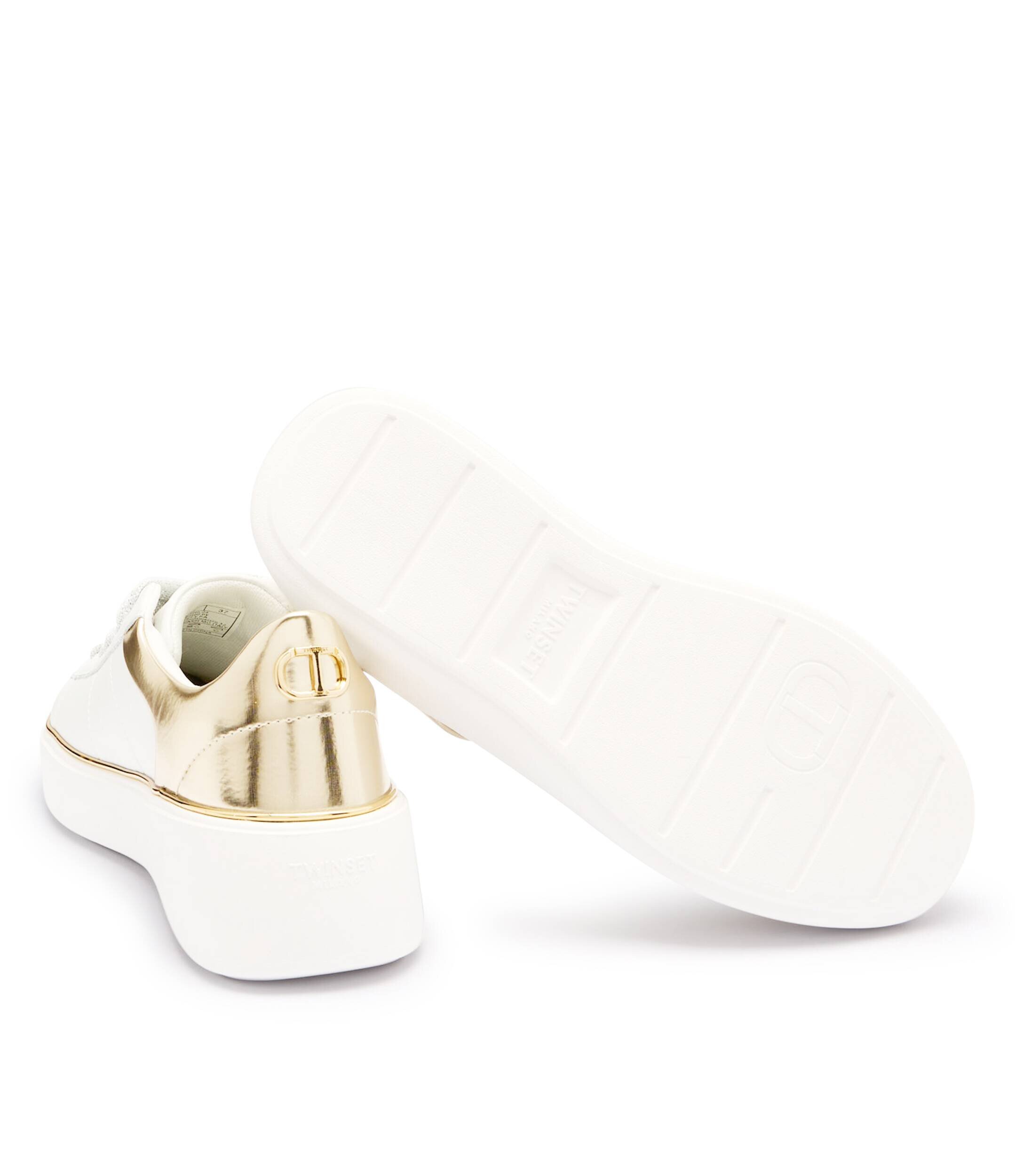 TWINSET De piele sneakers