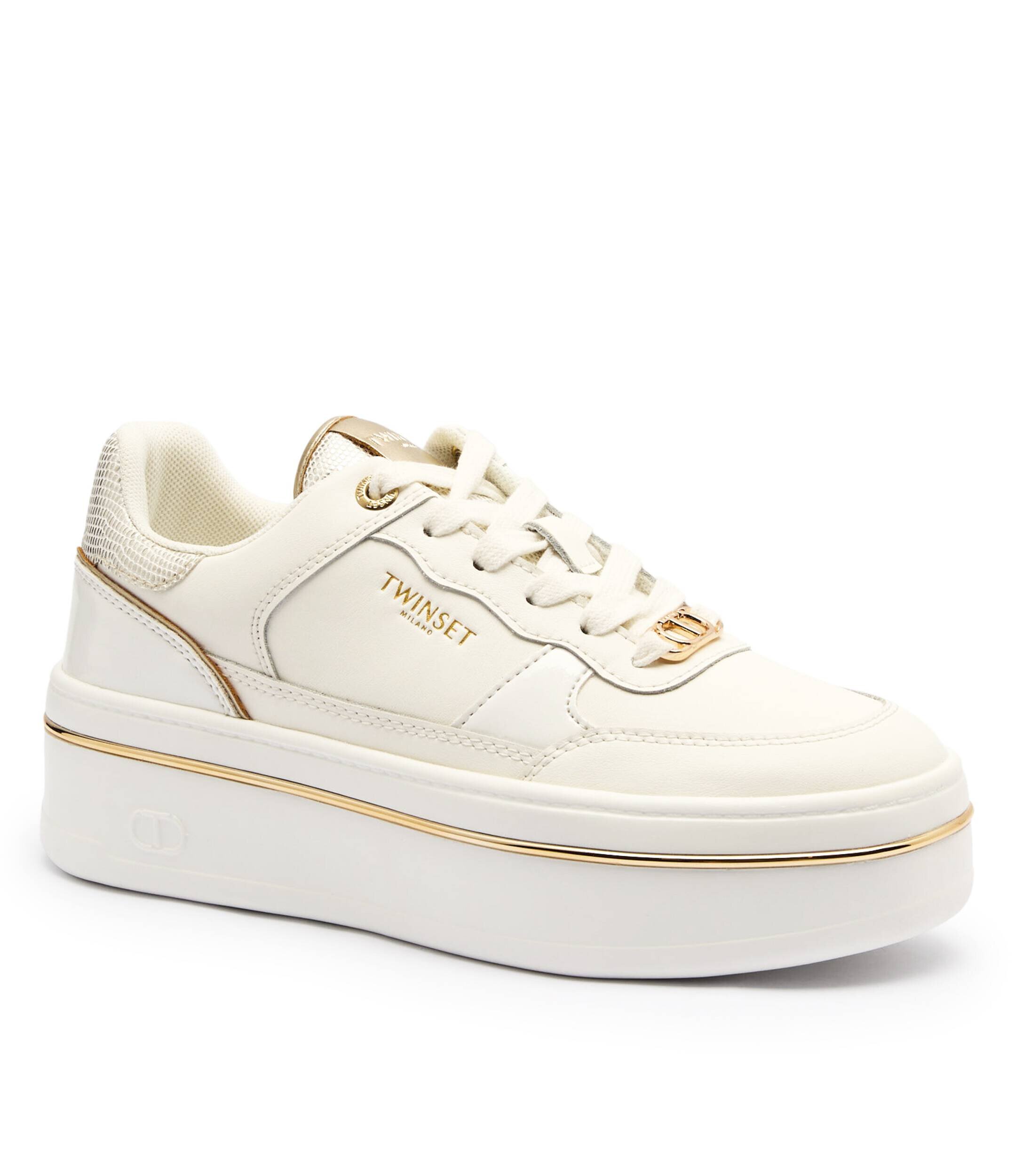 TWINSET De piele sneakers