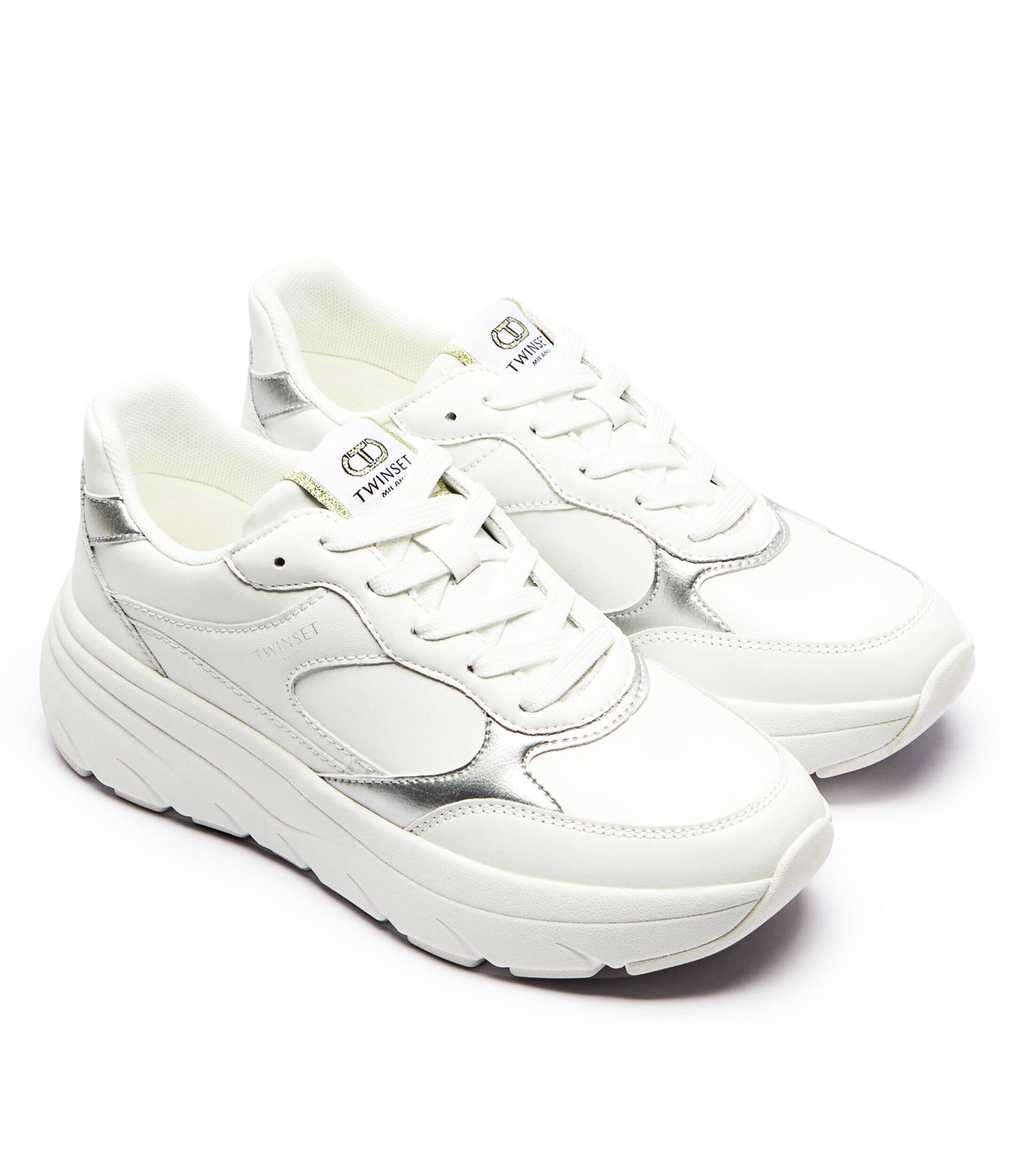 TWINSET De piele sneakers