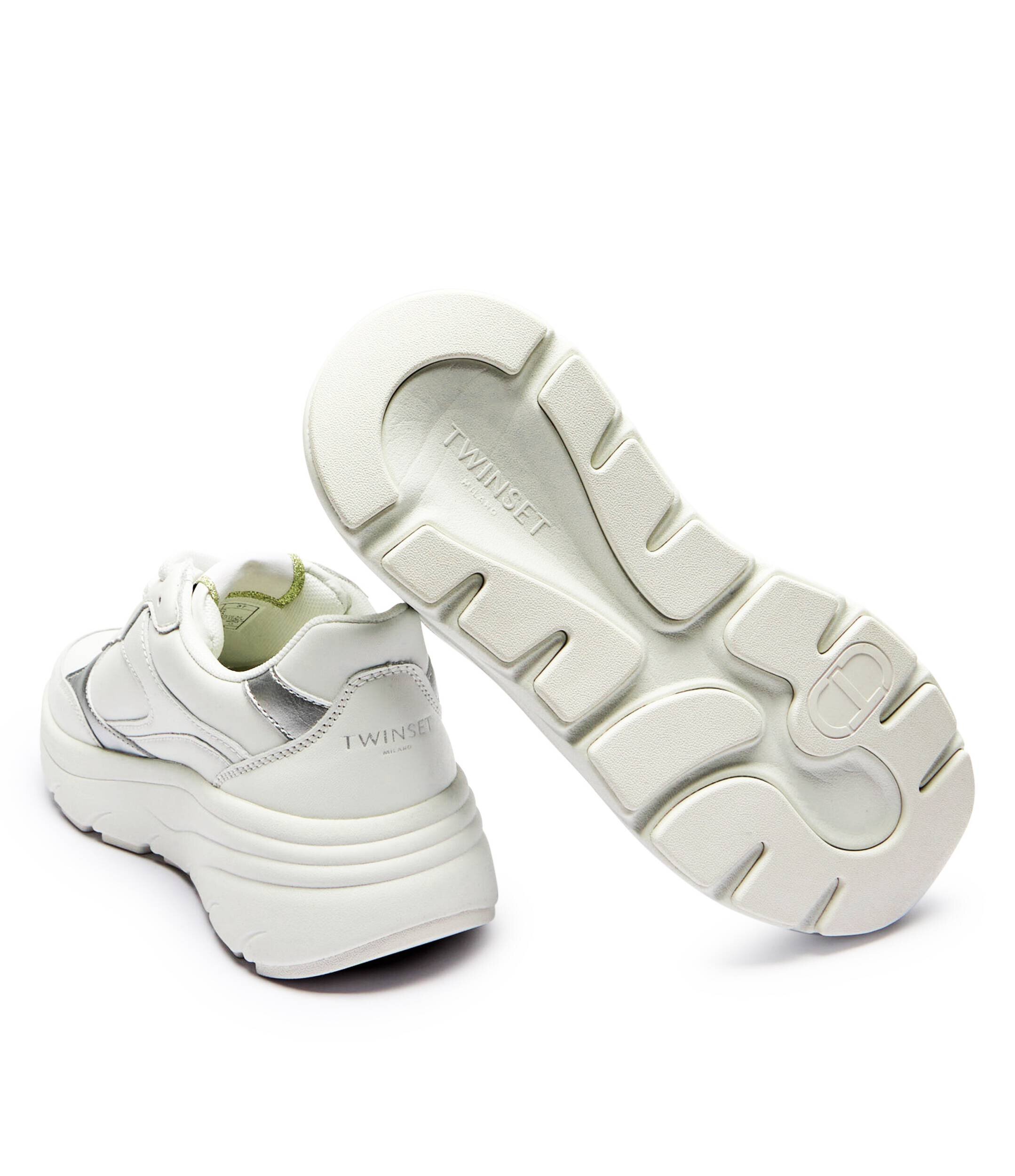 TWINSET De piele sneakers
