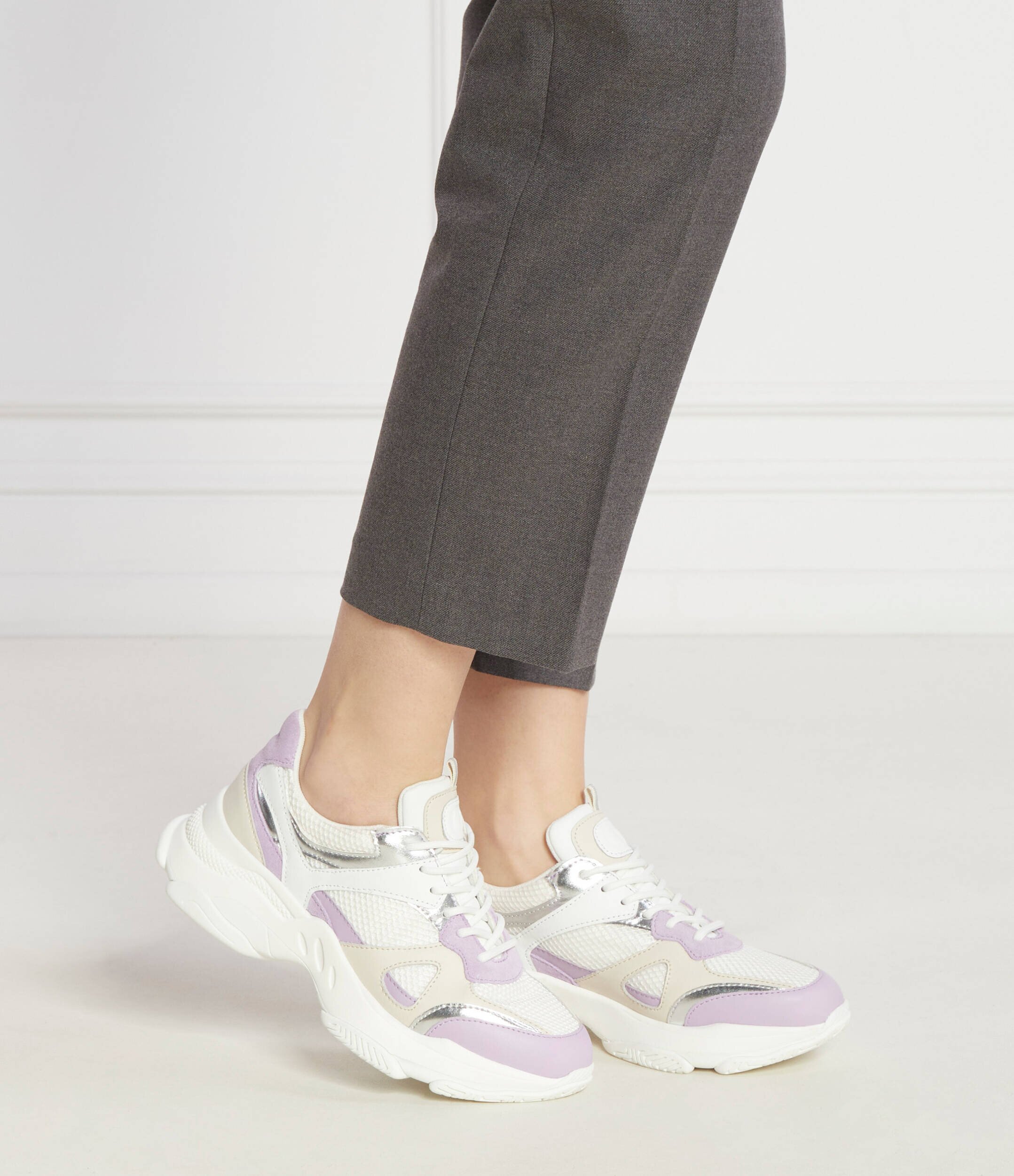 TWINSET De piele sneakers