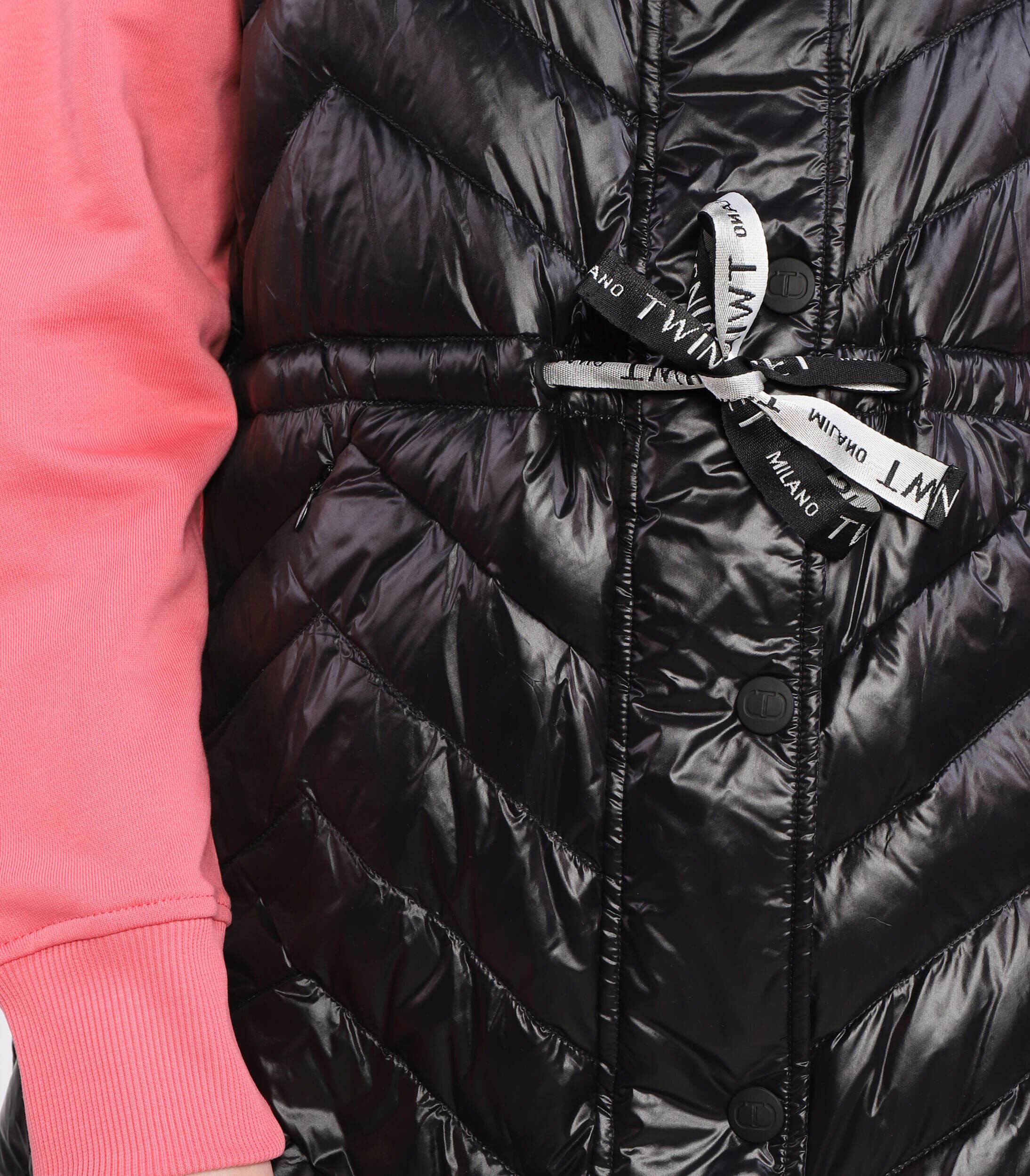 TWINSET De puf vestă | Regular Fit