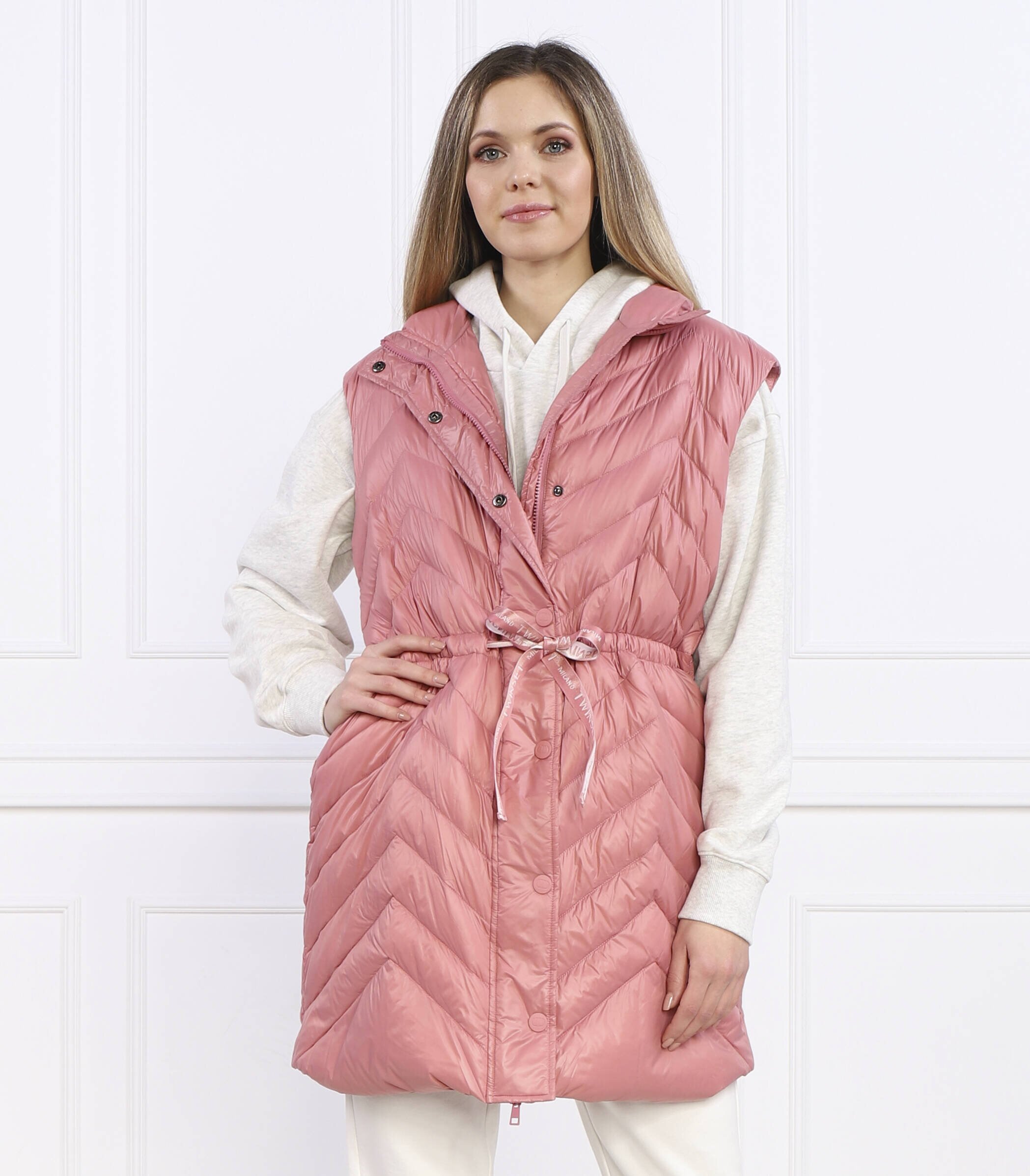TWINSET De puf vestă | Regular Fit