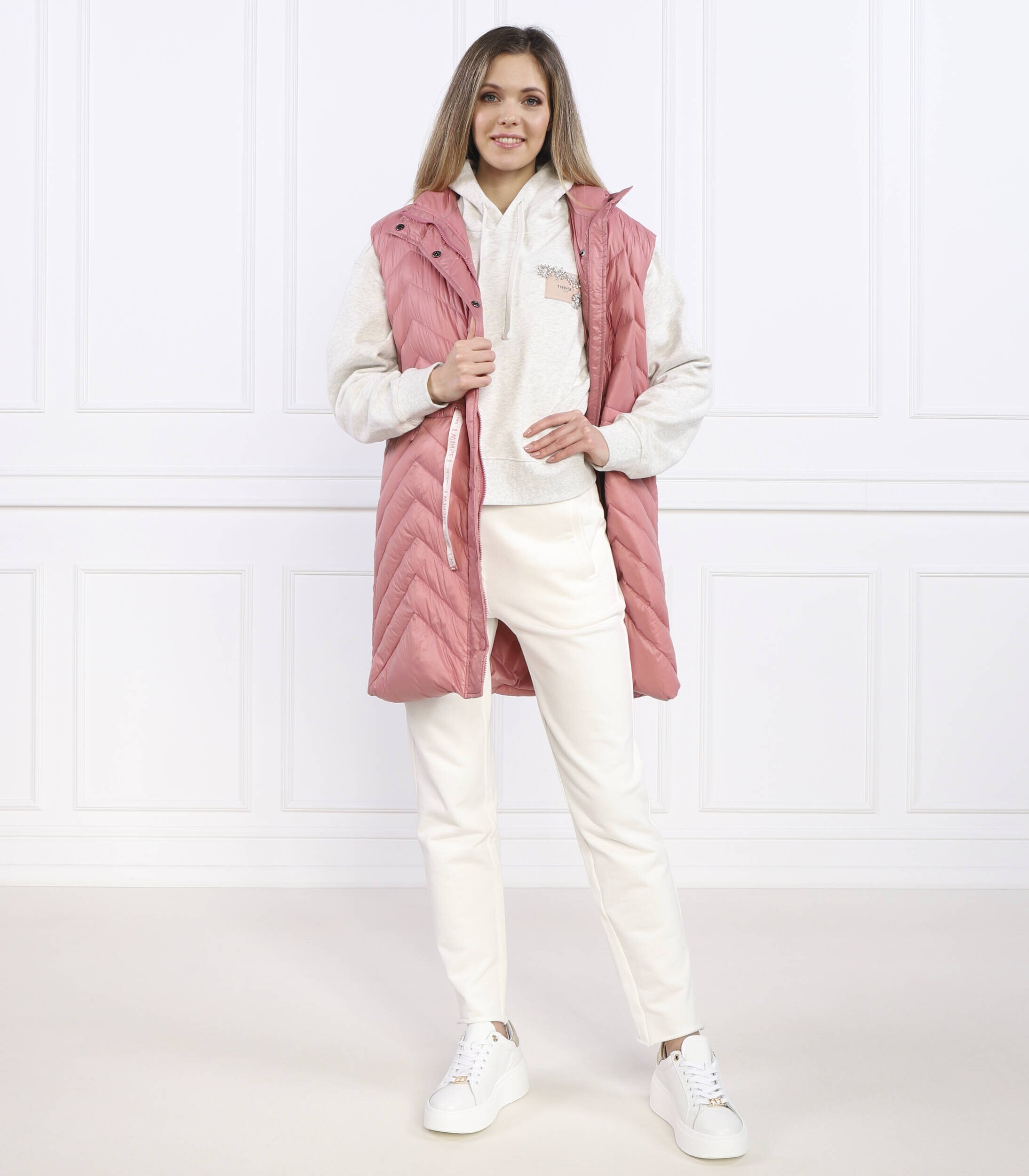 TWINSET De puf vestă | Regular Fit