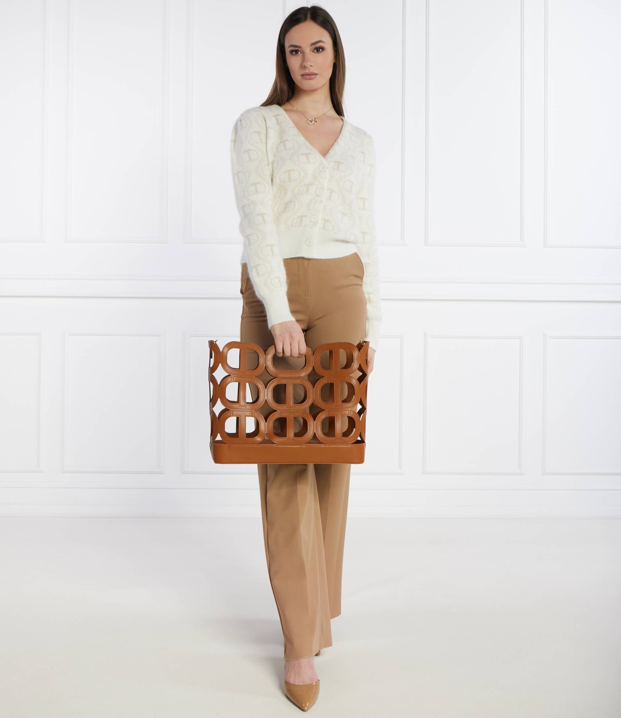TWINSET Geantă shopper + borsetă