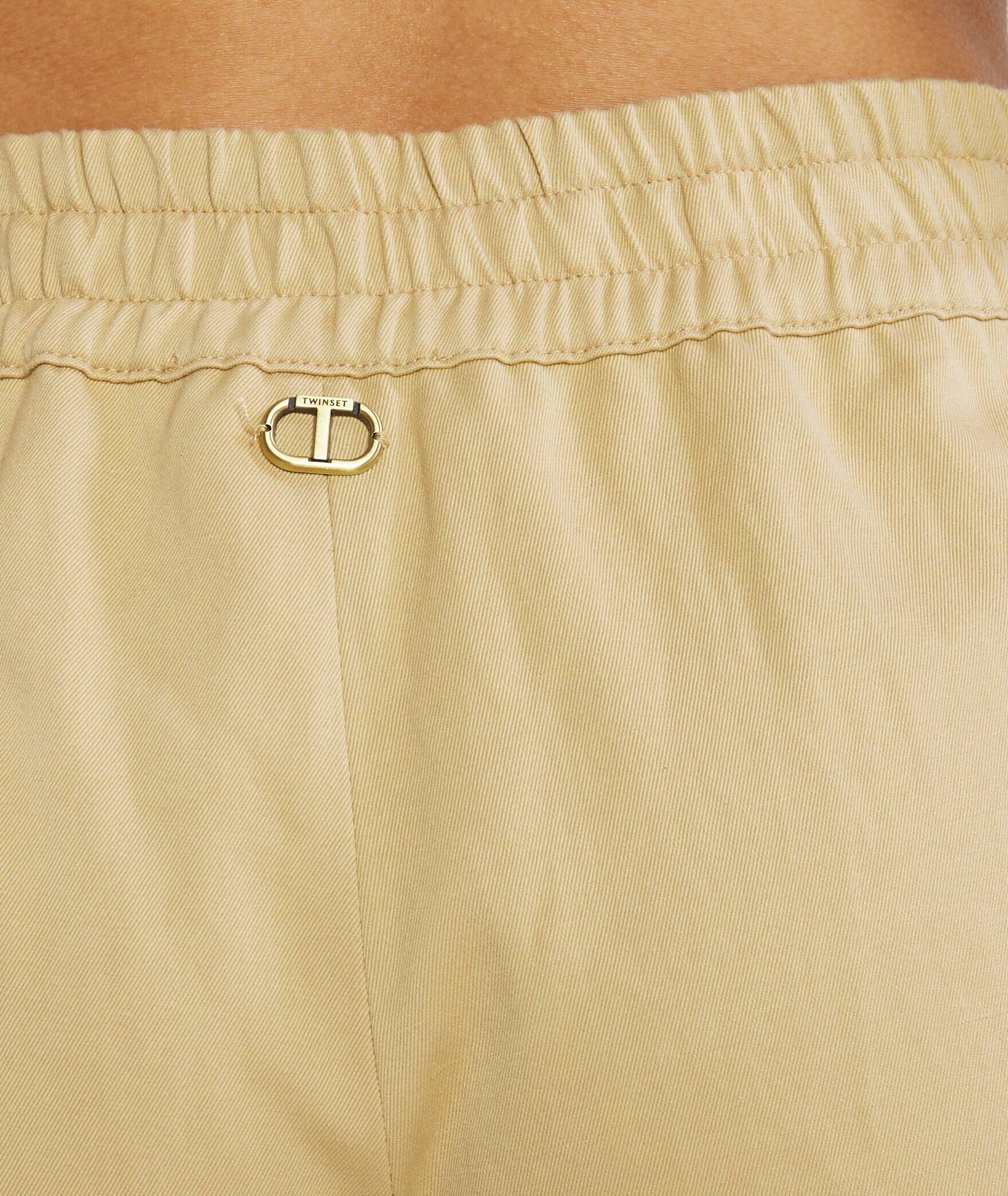 TWINSET Joggers | Slim Fit | cu adaos de in