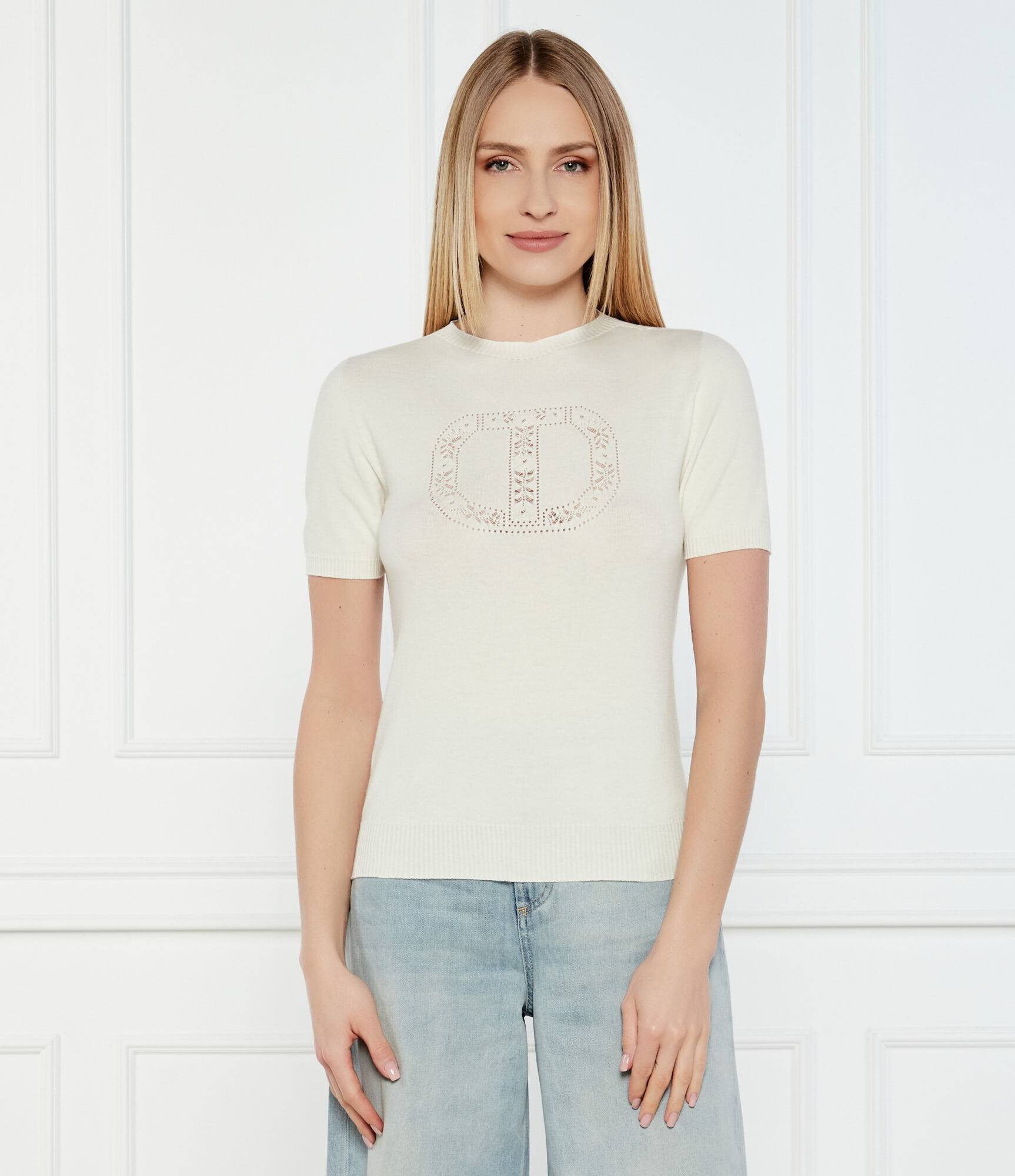 TWINSET Pulover LUPETTO | Slim Fit