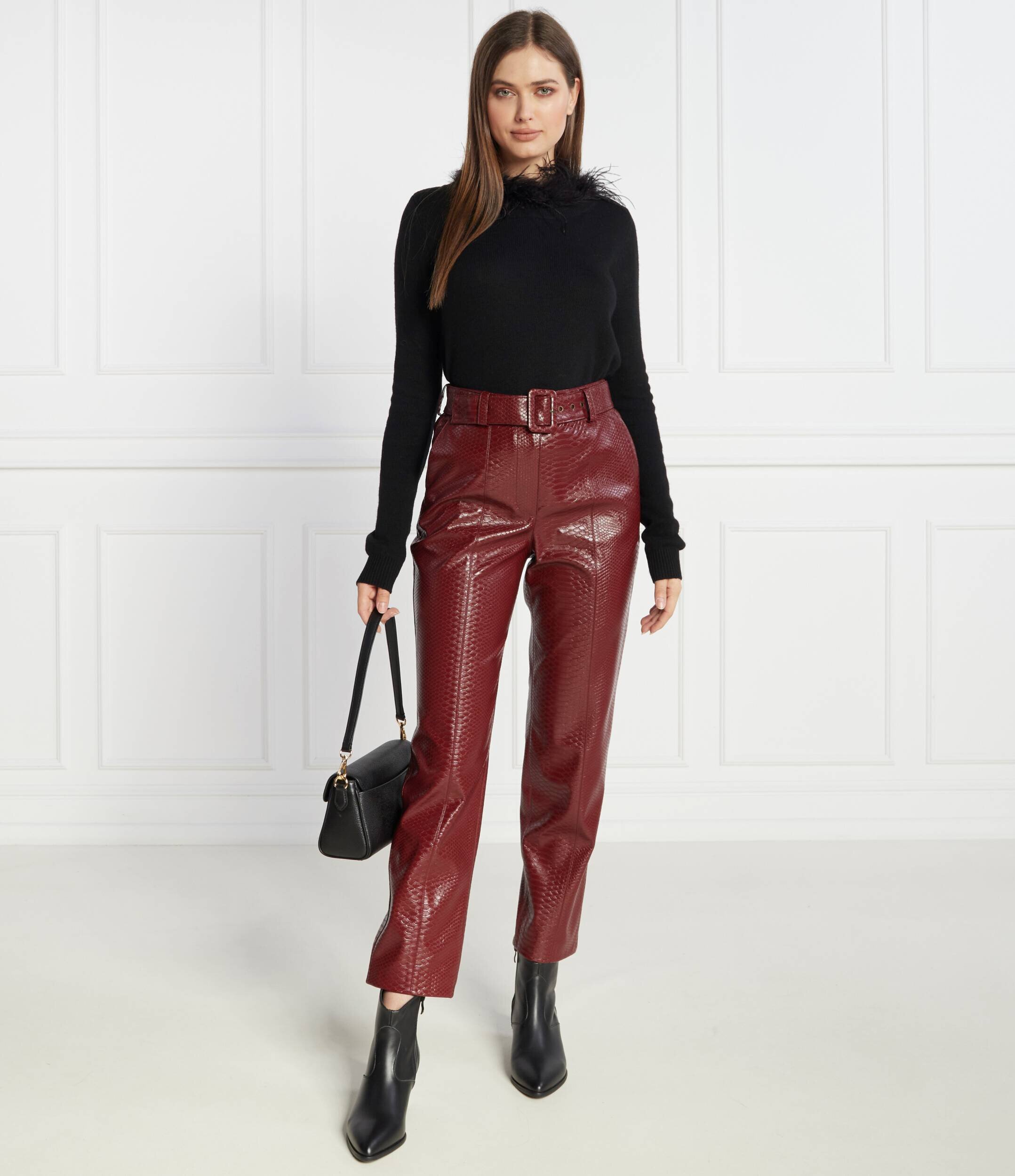TWINSET Pulover | Regular Fit cu adaos de lână și cașmir