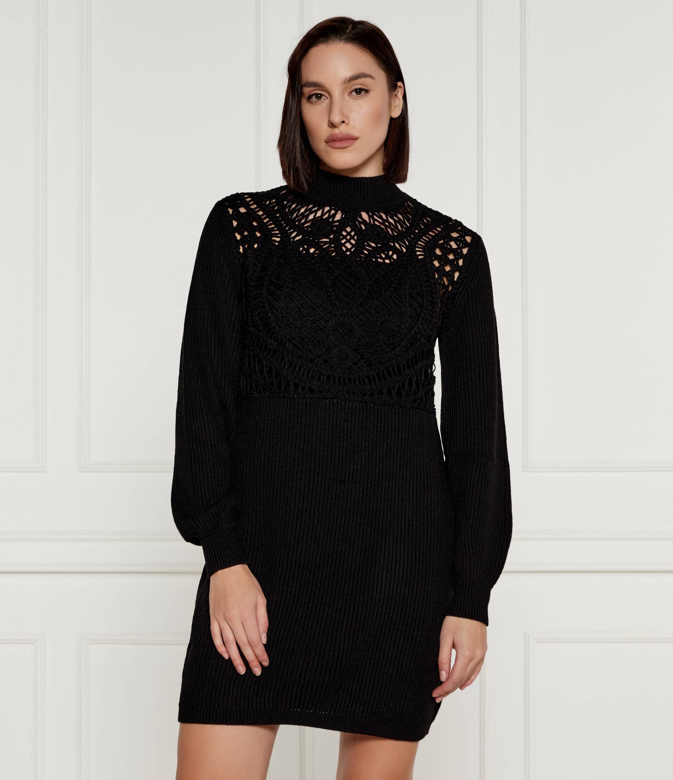 TWINSET Rochie cu adaos de lână