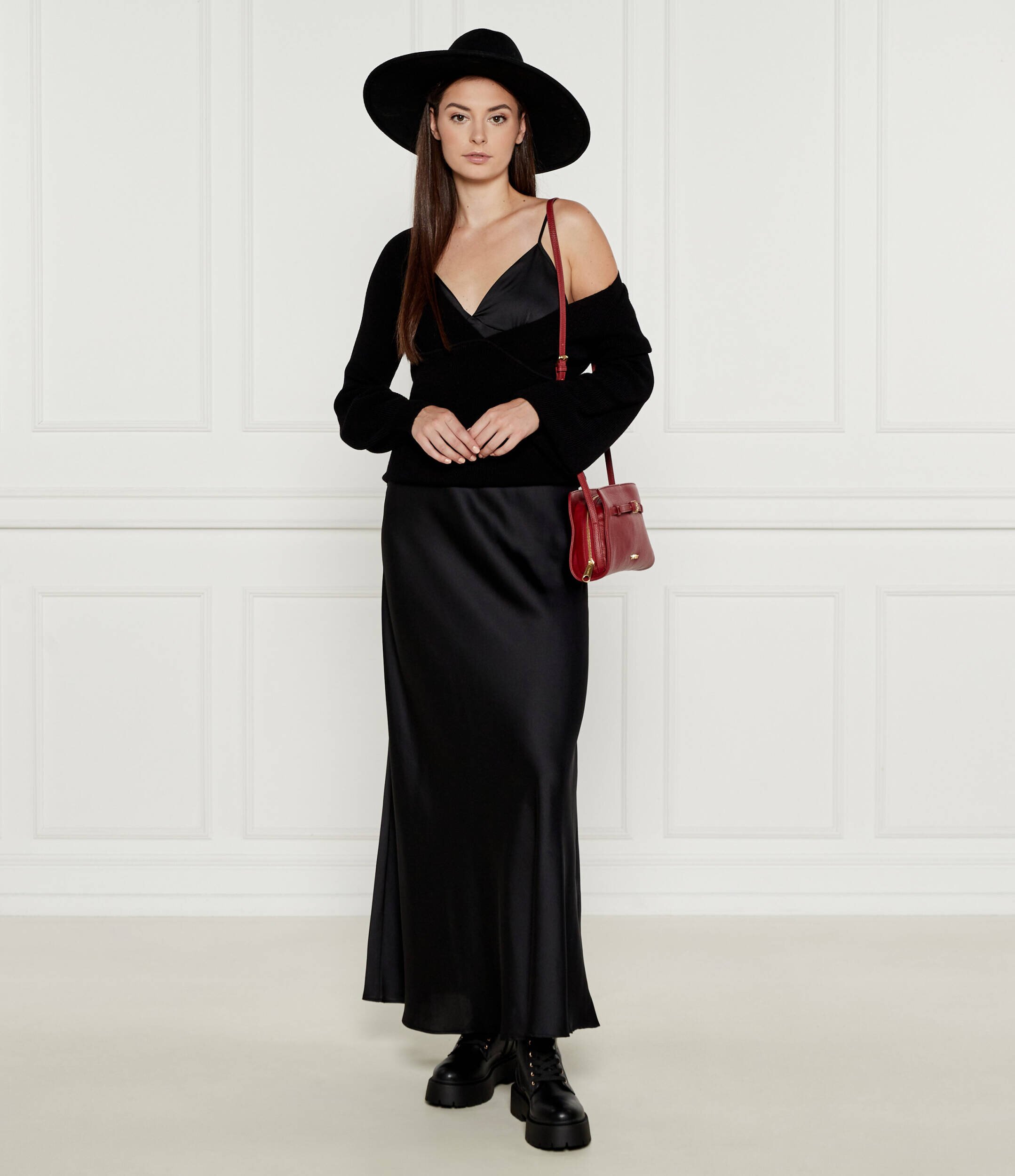 TWINSET Rochie + kötött pulóver | Relaxed fit