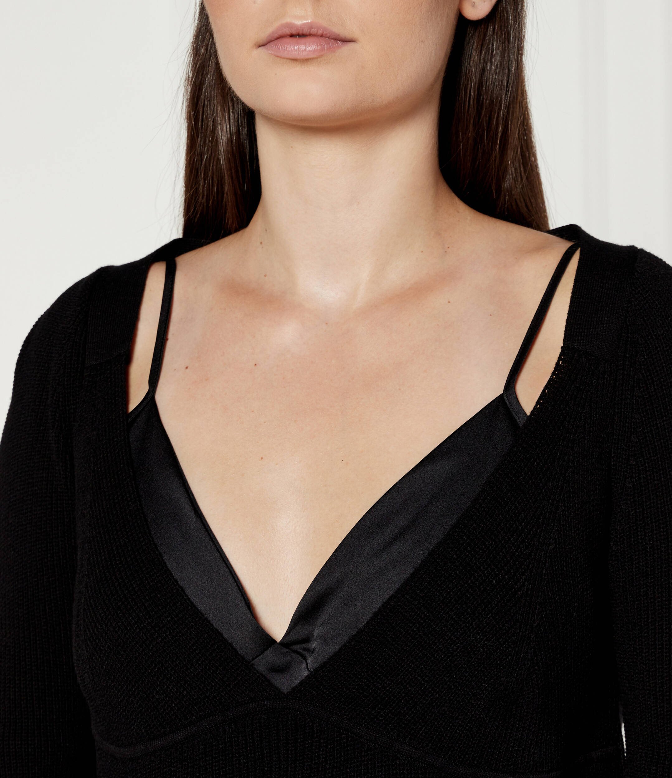 TWINSET Rochie + kötött pulóver | Relaxed fit