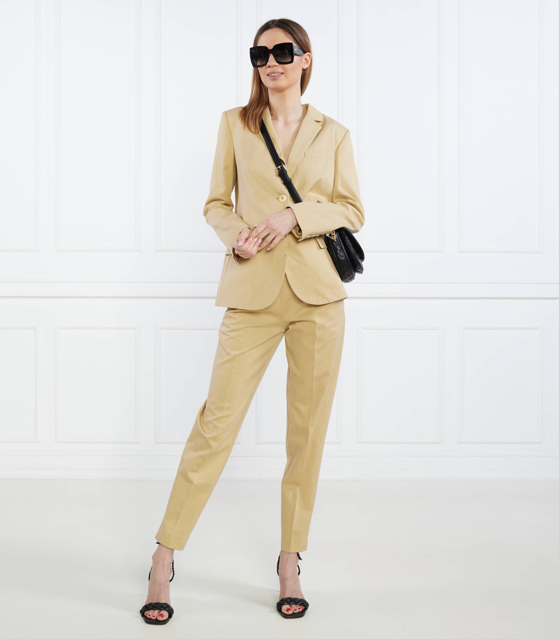 TWINSET Sacou | Regular Fit | cu adaos de in