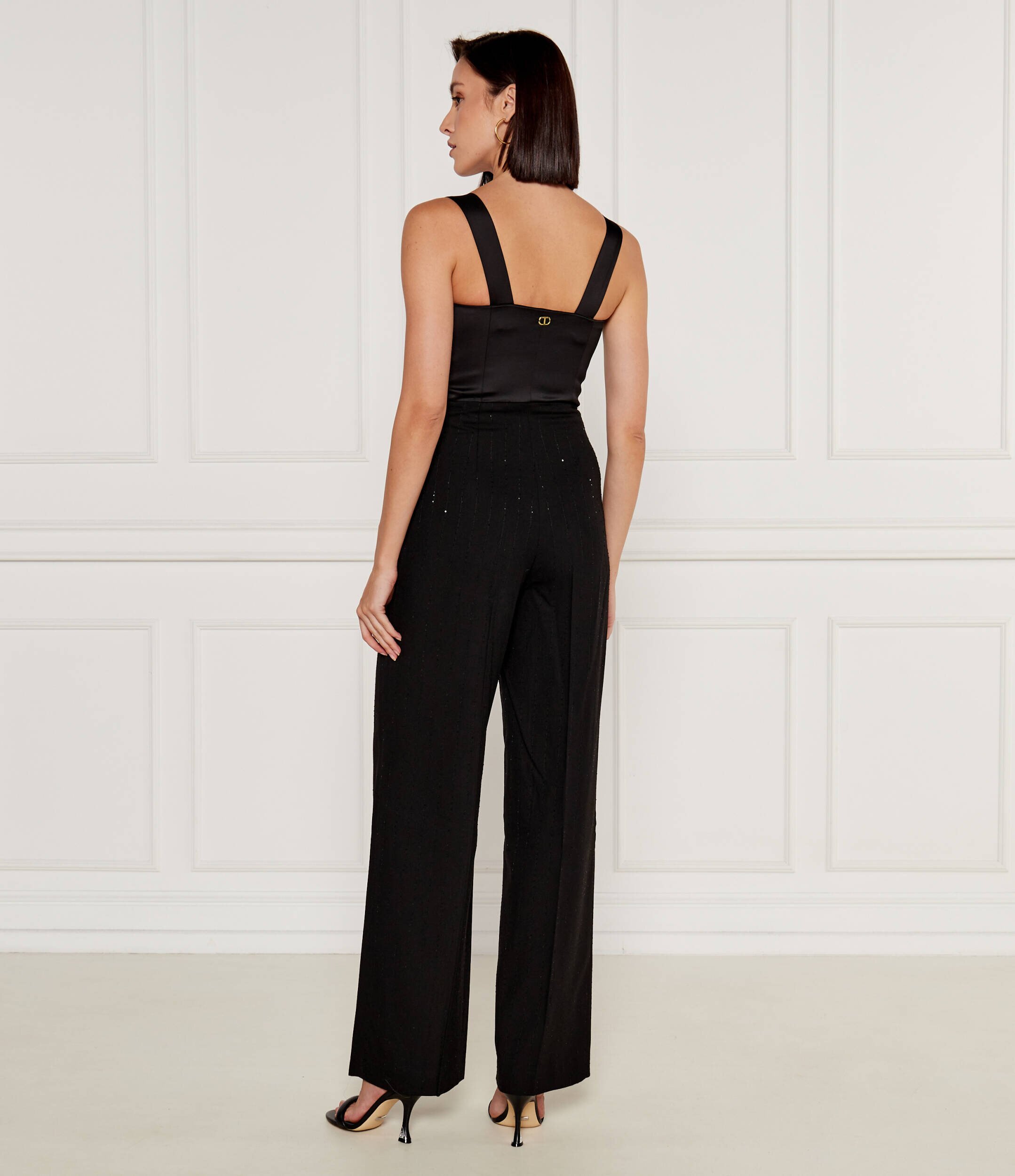 TWINSET Salopetă | Regular Fit cu adaos de lână