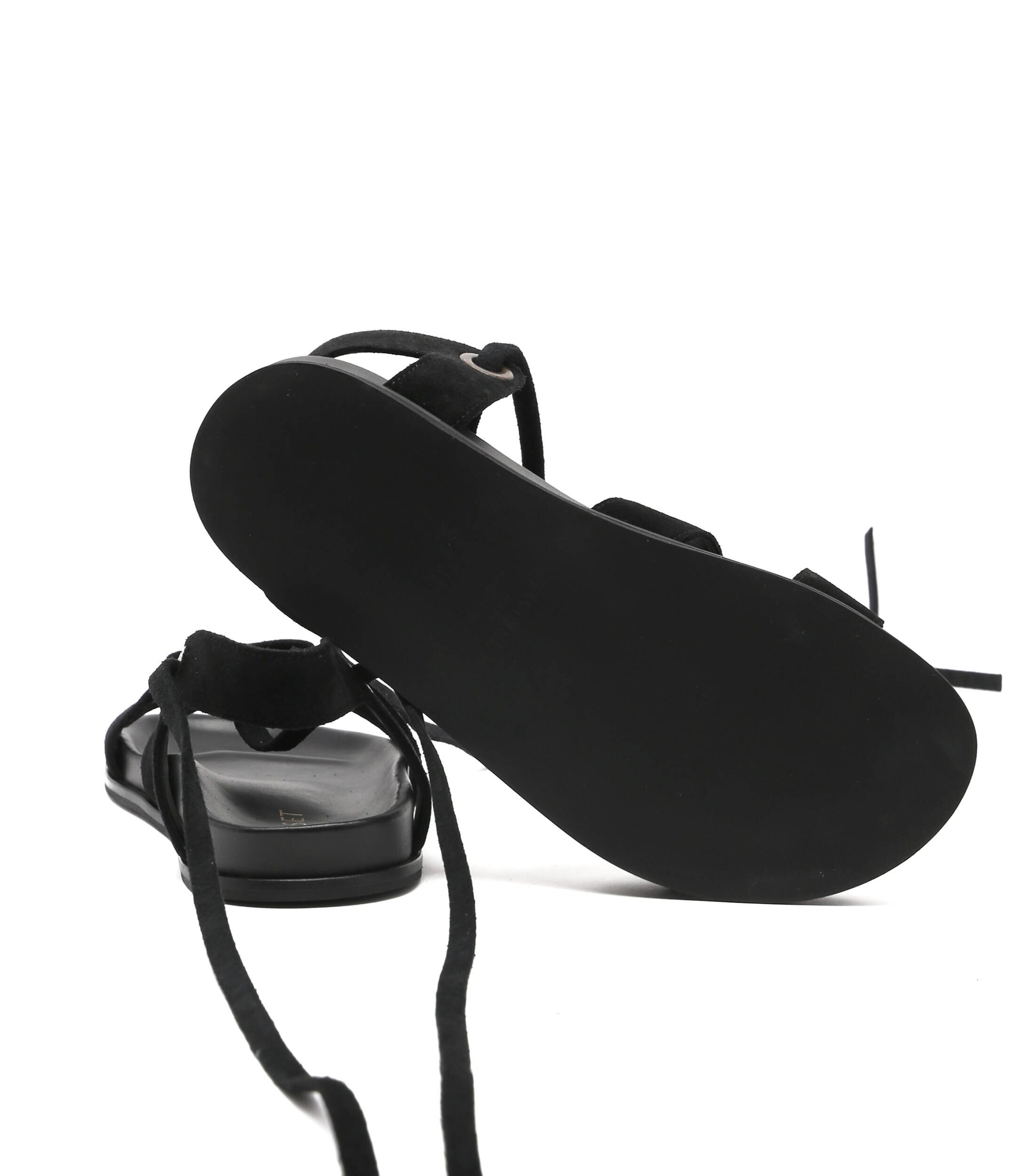 TWINSET Sandale Gladiatore | piele întoarsă