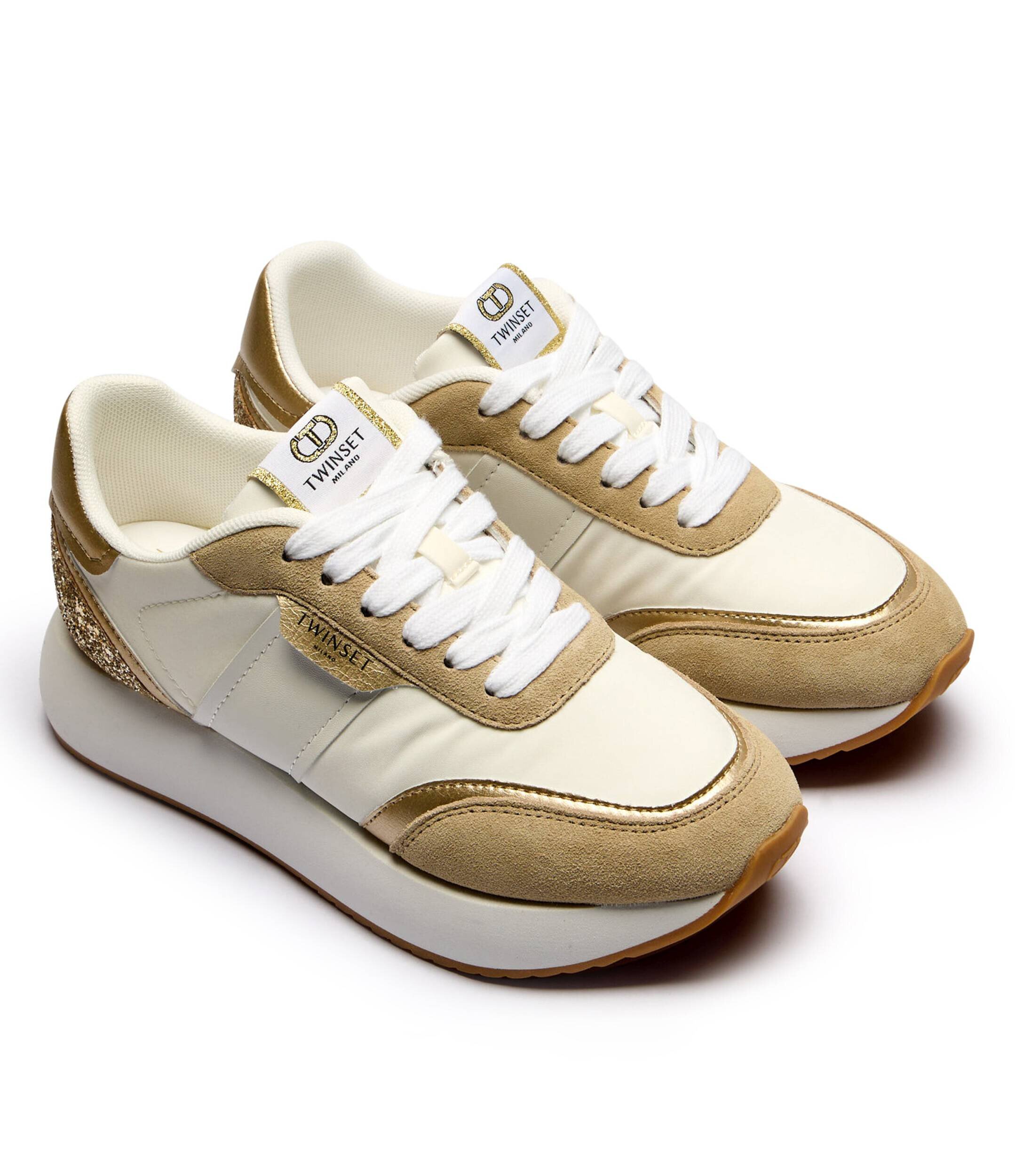 TWINSET Sneakers | piele întoarsă