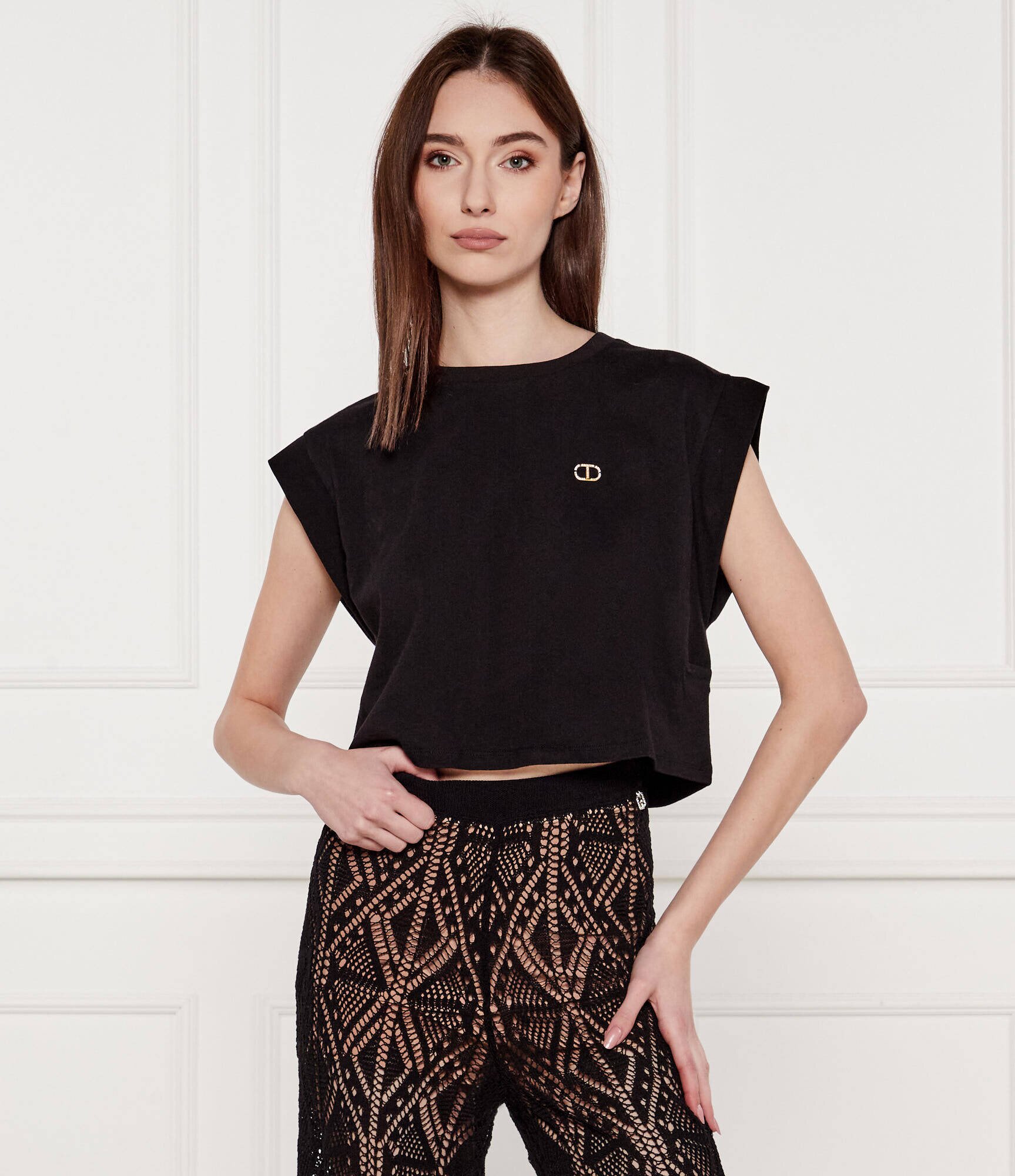 TWINSET Top | Cropped Fit
