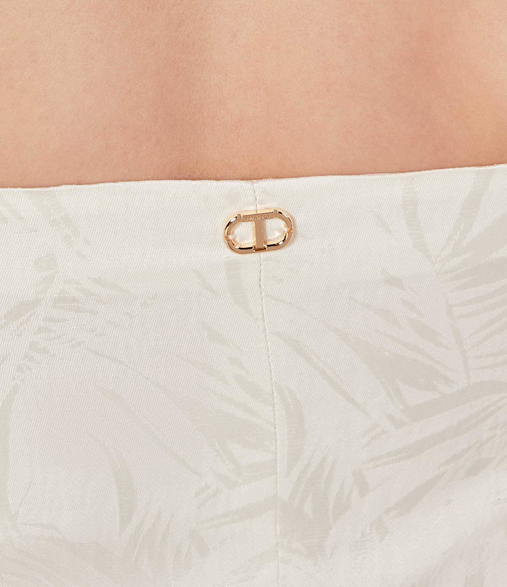 TWINSET Top | Slim Fit | cu adaos de in