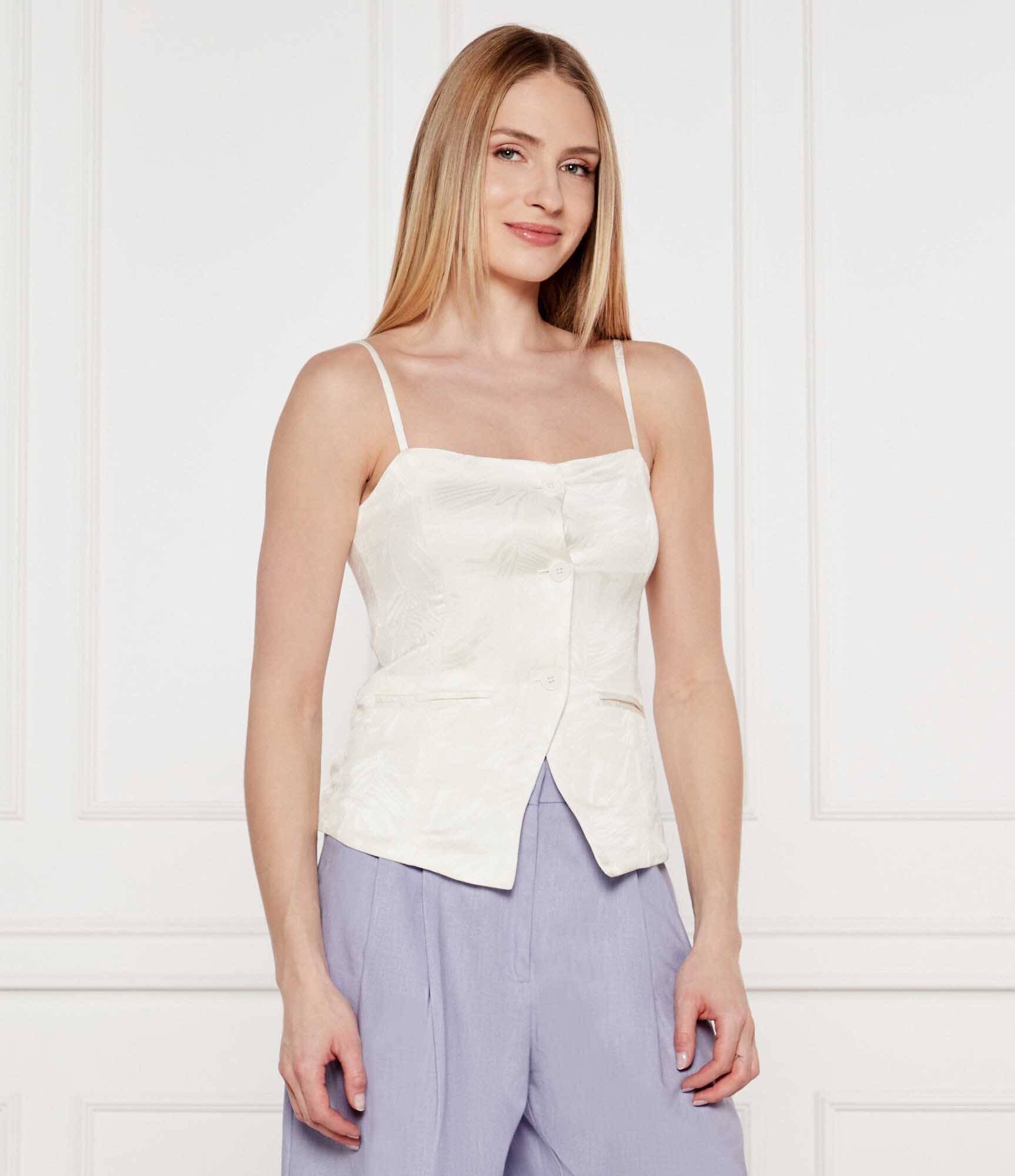 TWINSET Top | Slim Fit | cu adaos de in