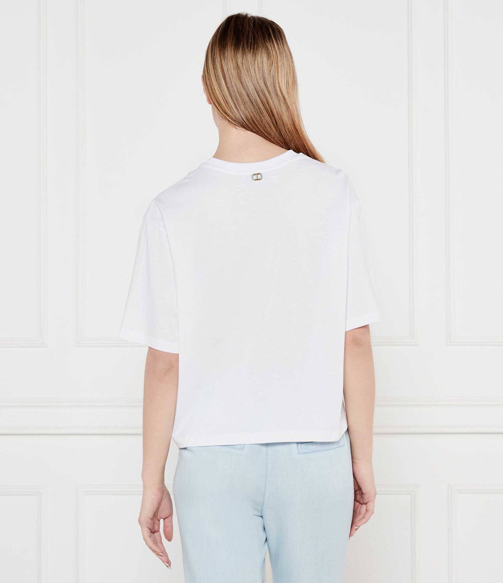 TWINSET Tricou | Loose fit