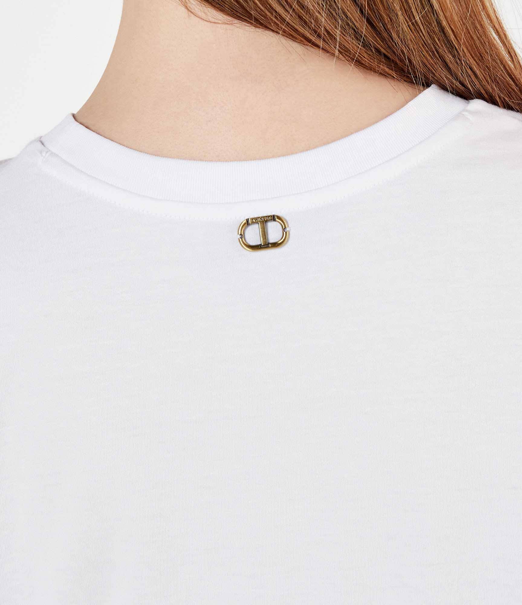 TWINSET Tricou | Loose fit