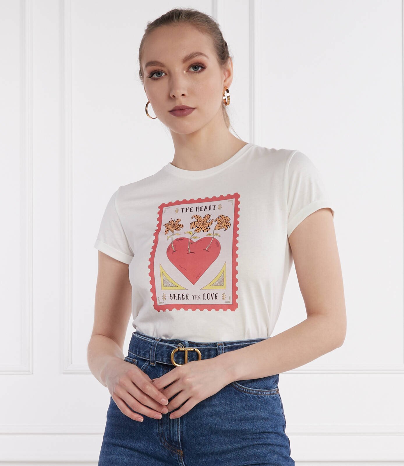 TWINSET Tricou | Regular Fit