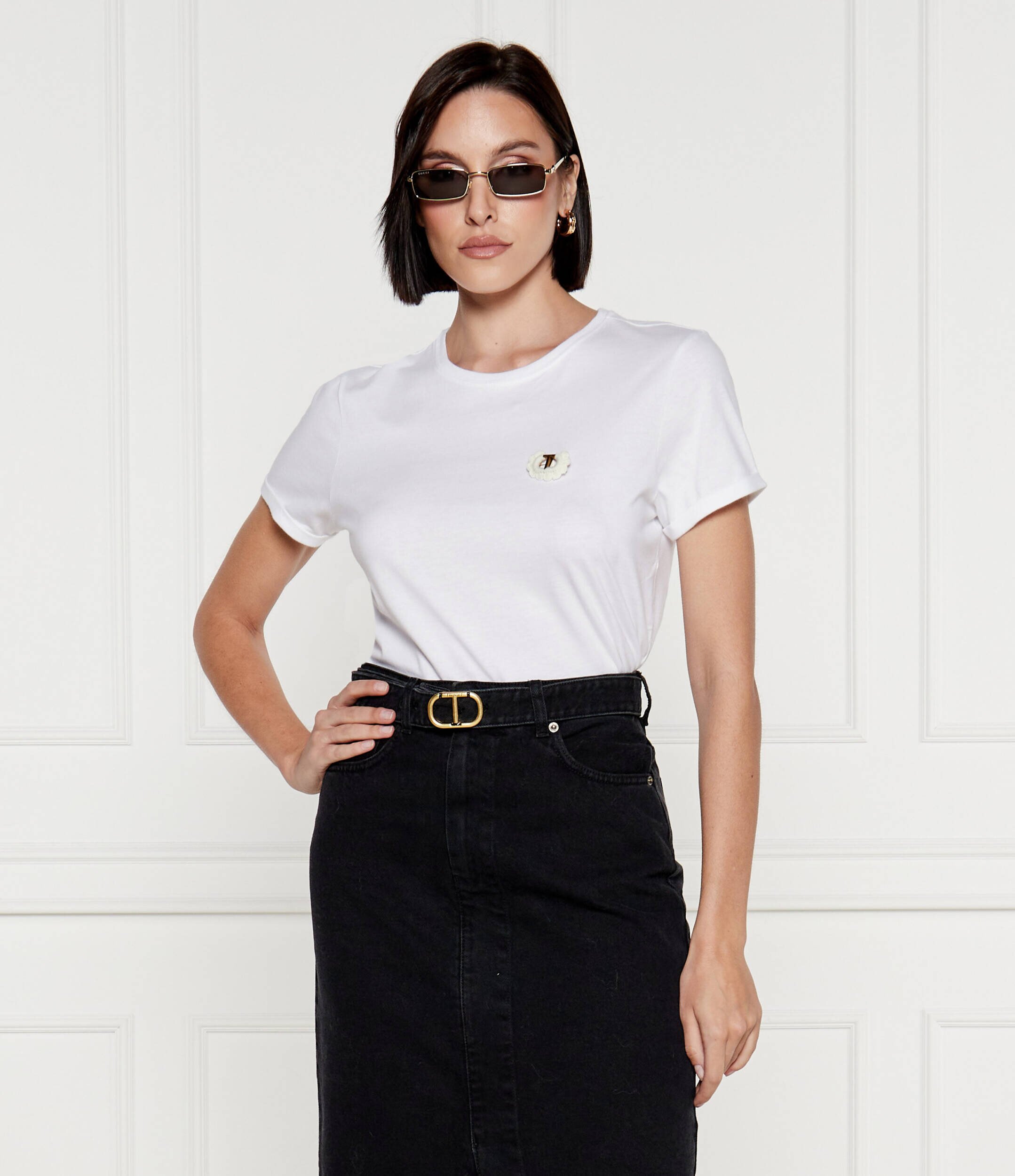 TWINSET Tricou | Regular Fit