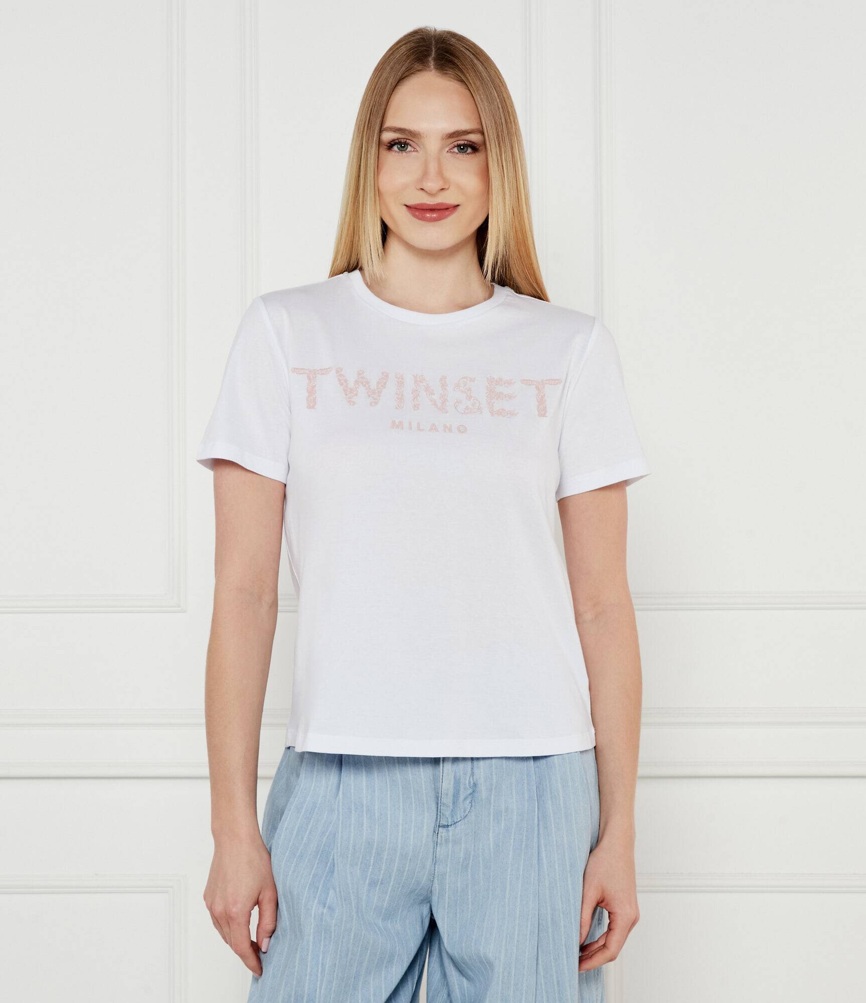 TWINSET Tricou | Regular Fit