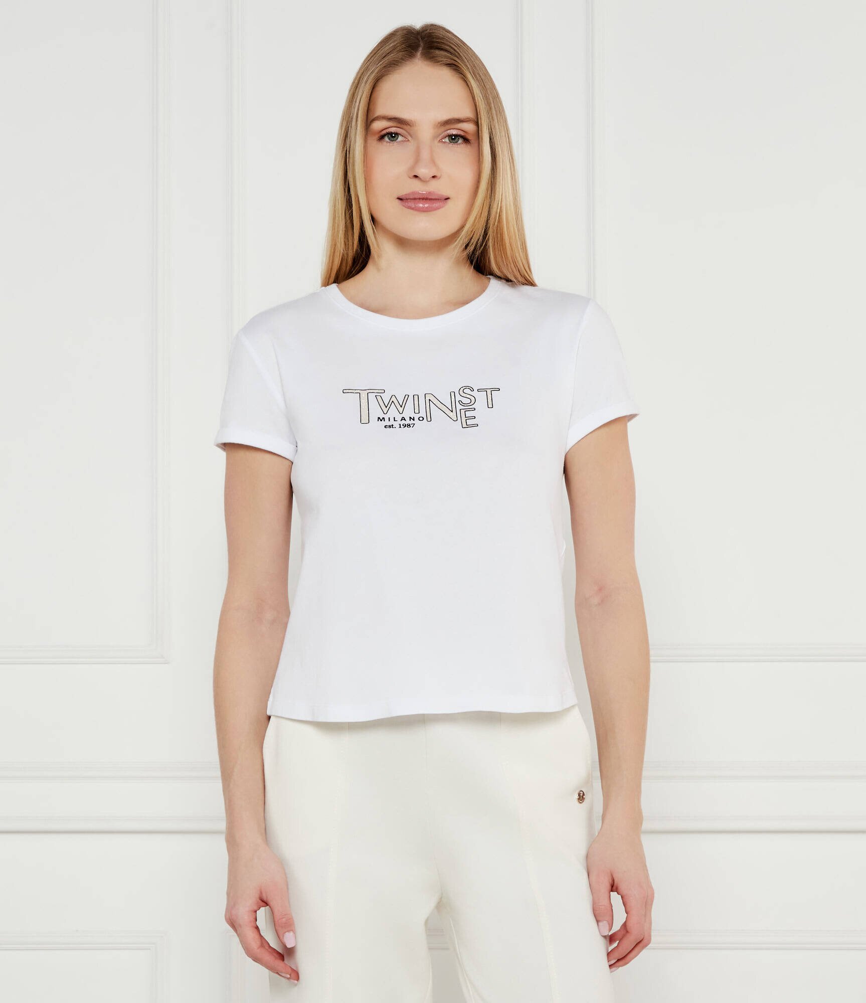 TWINSET Tricou | Regular Fit