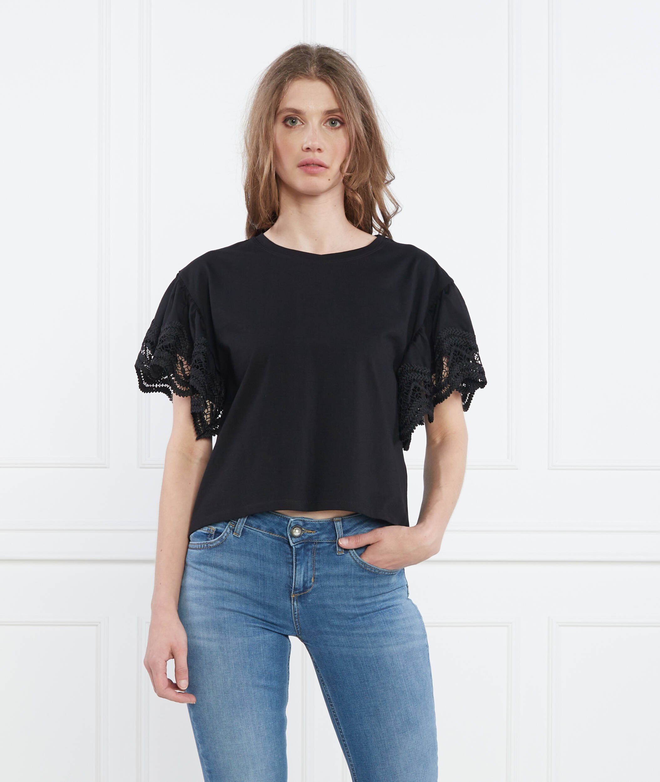 TWINSET Tricou | Regular Fit