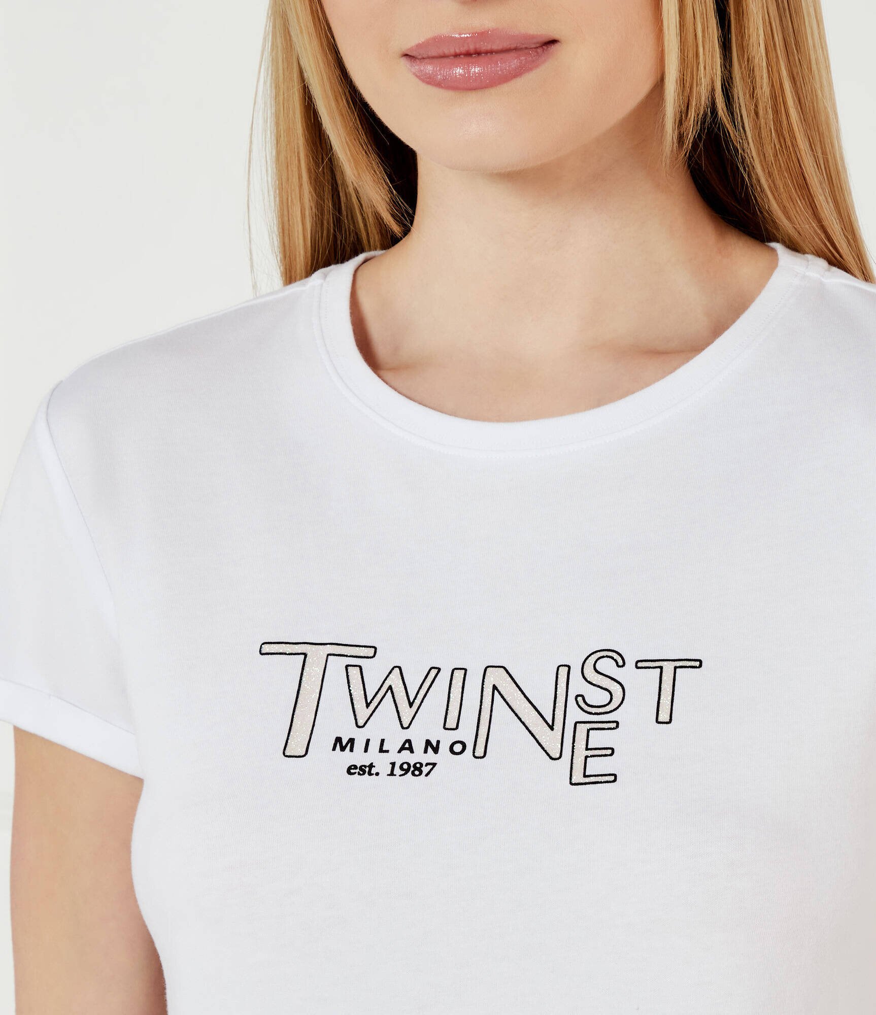 TWINSET Tricou | Regular Fit