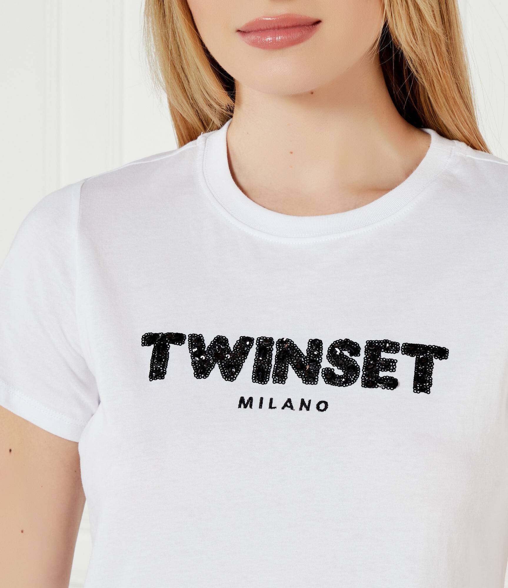 TWINSET Tricou | Regular Fit