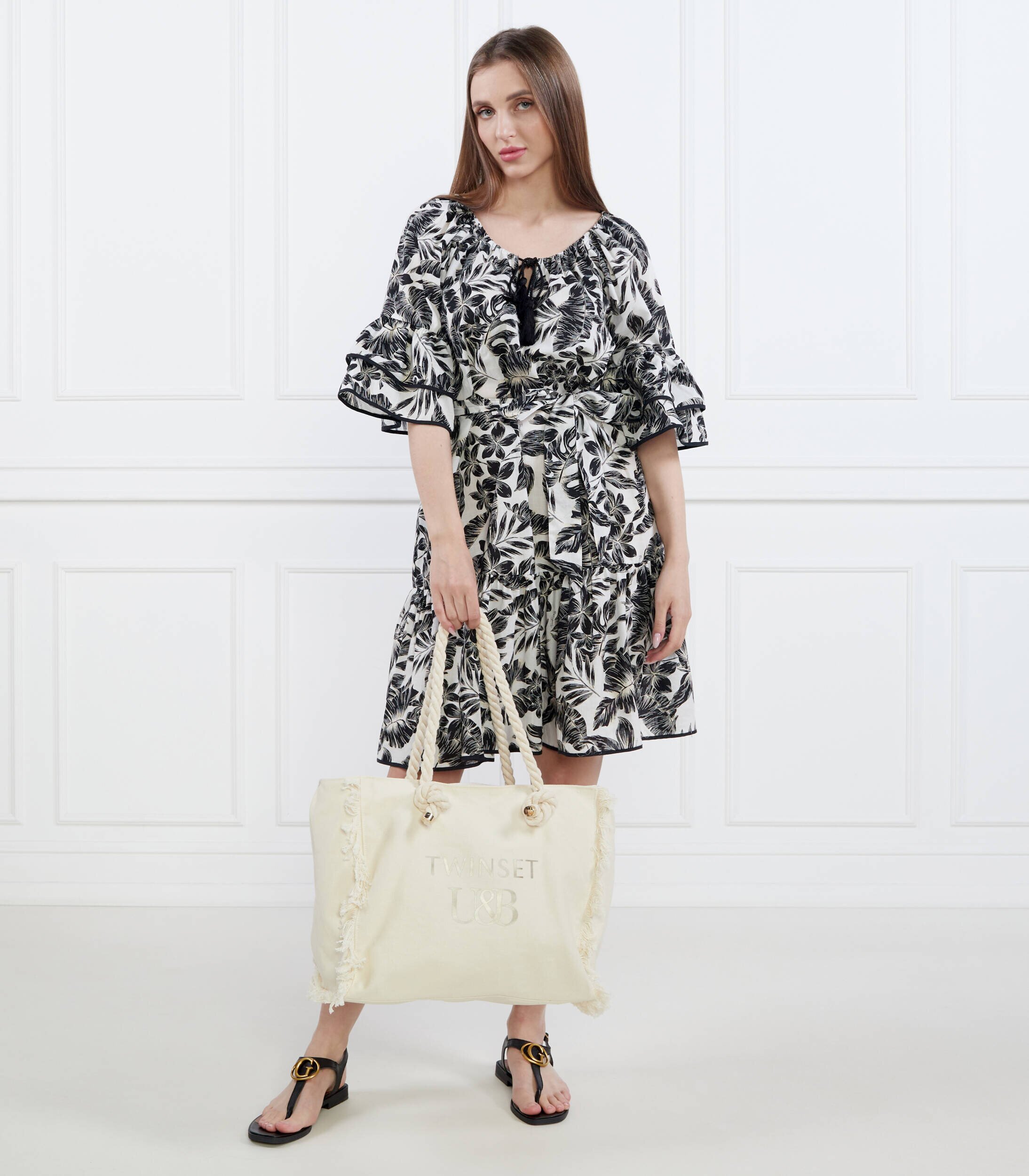 Twinset U&B Rochie cu cordon