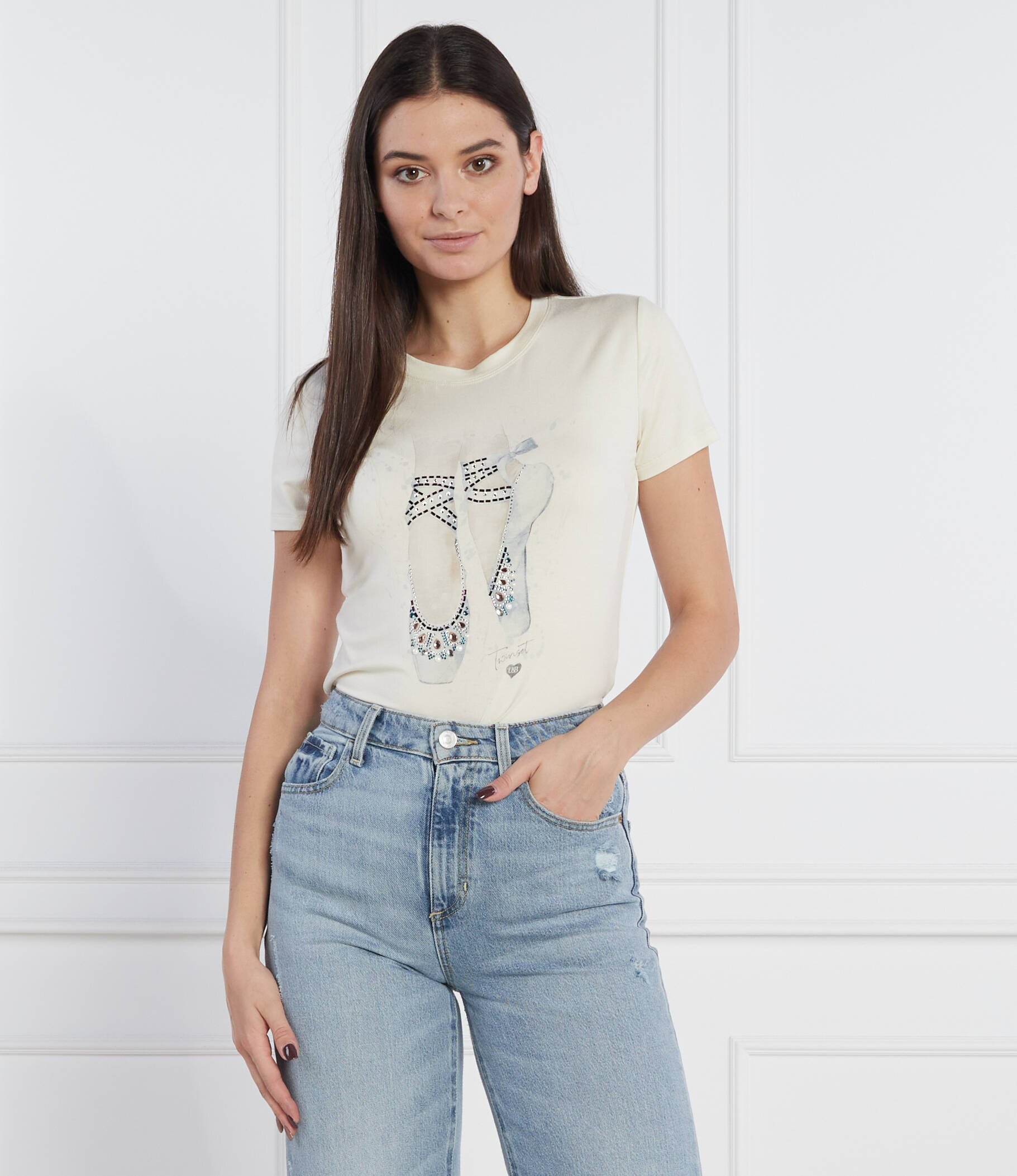 Twinset U&B Tricou | Regular Fit