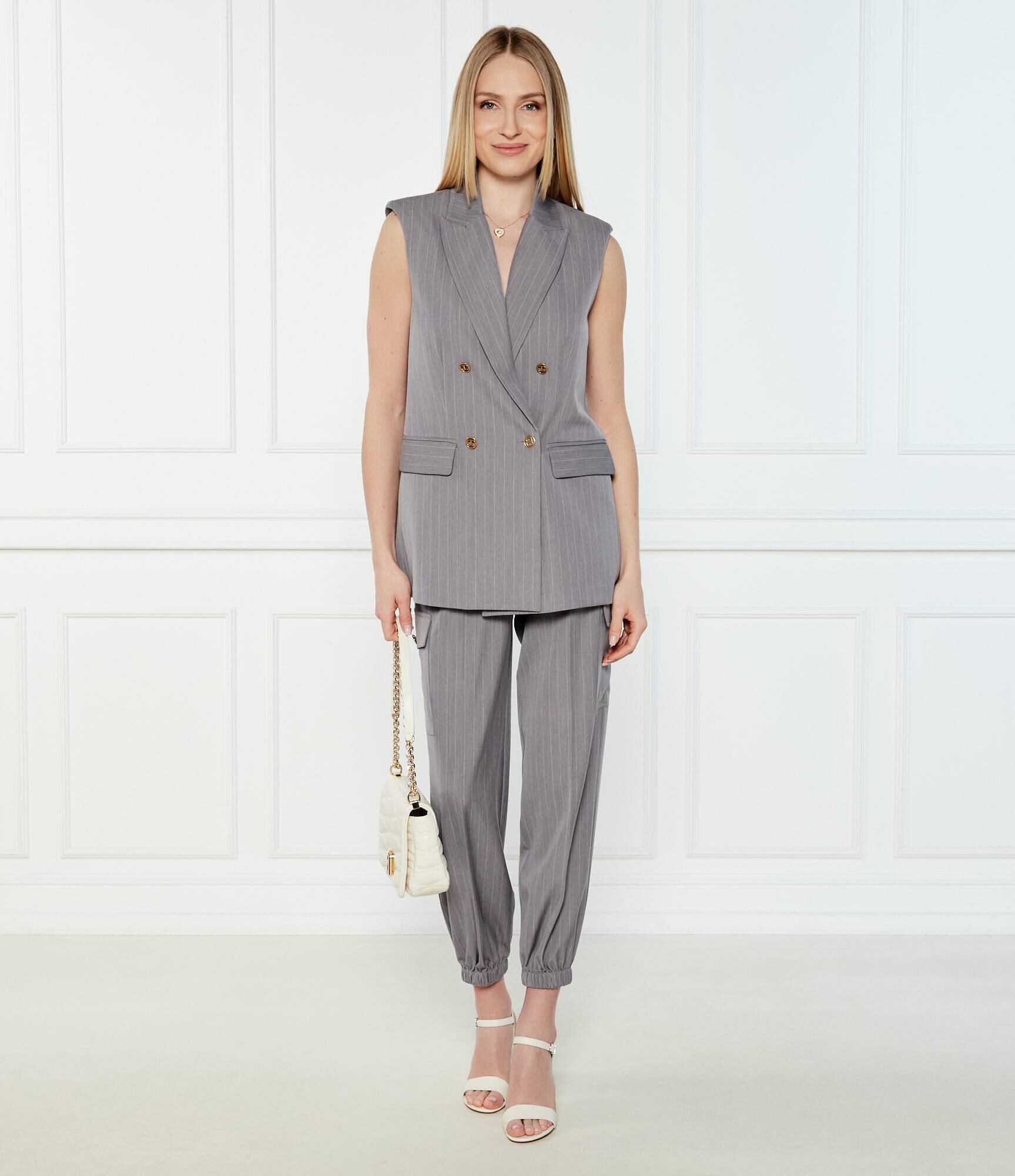 TWINSET Vestă | Relaxed fit