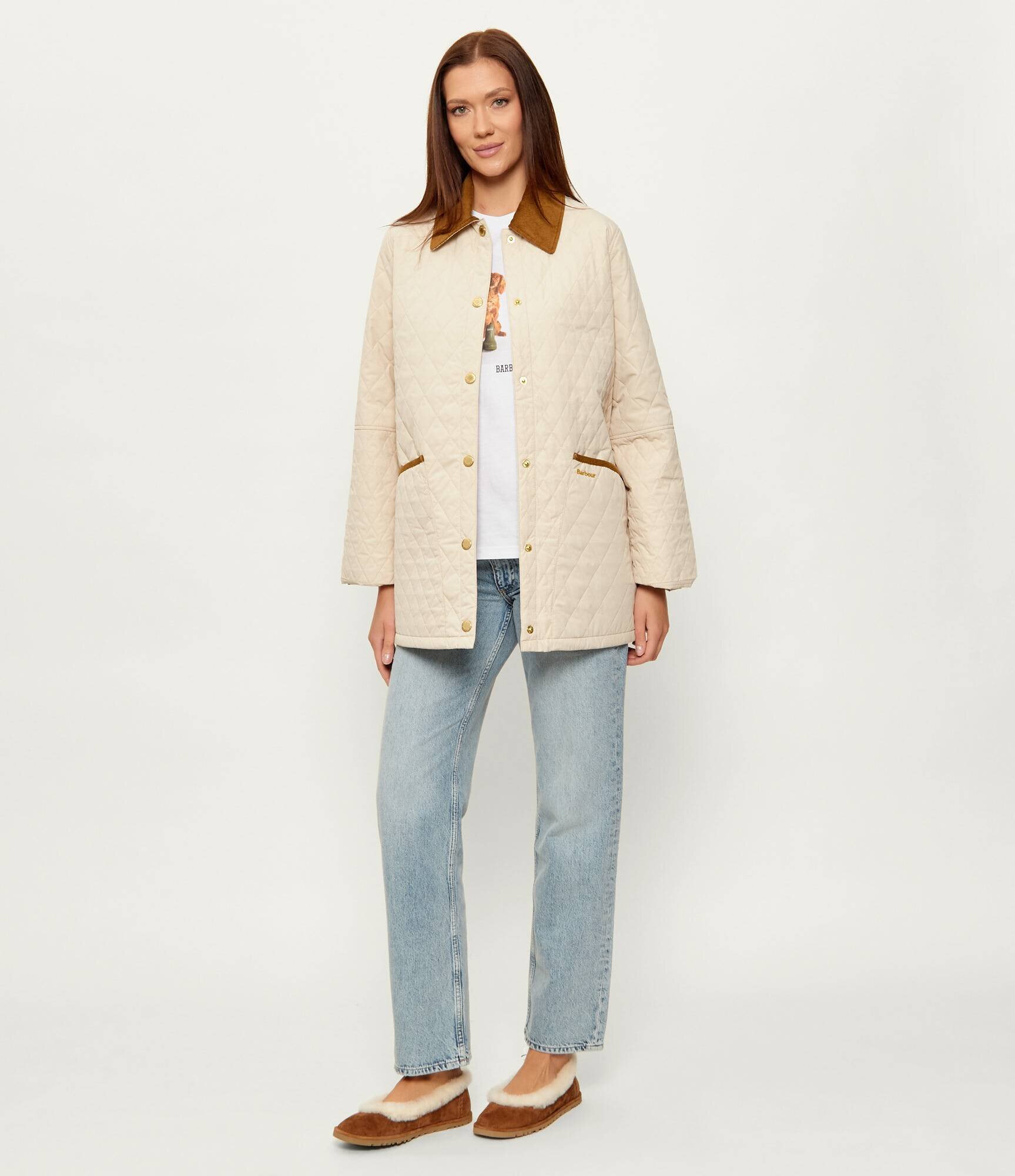 UGG Balerini Zora | shearling | piele întoarsă (zamsz) | cu adaos de lână
