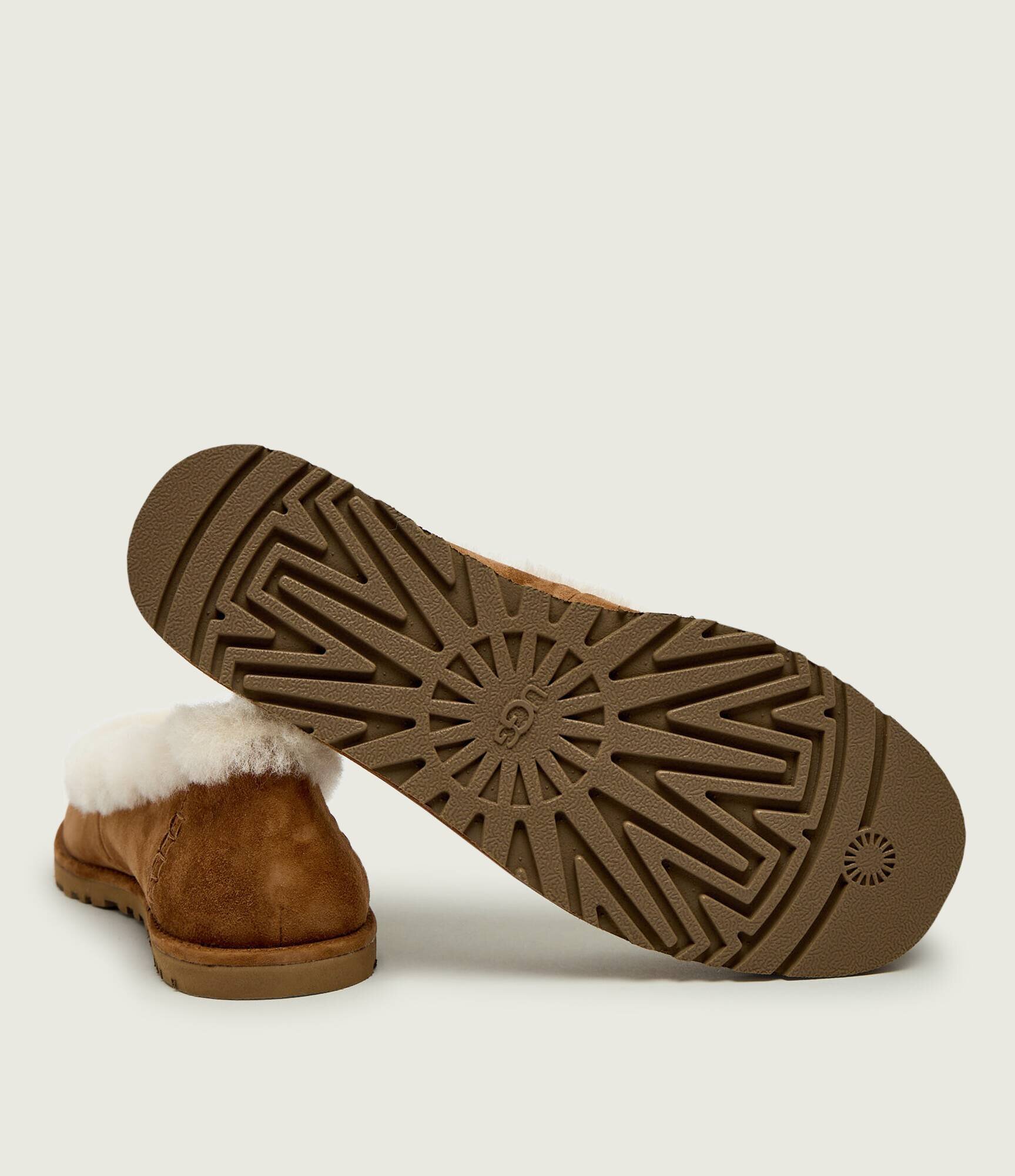 UGG Balerini Zora | shearling | piele întoarsă (zamsz) | cu adaos de lână