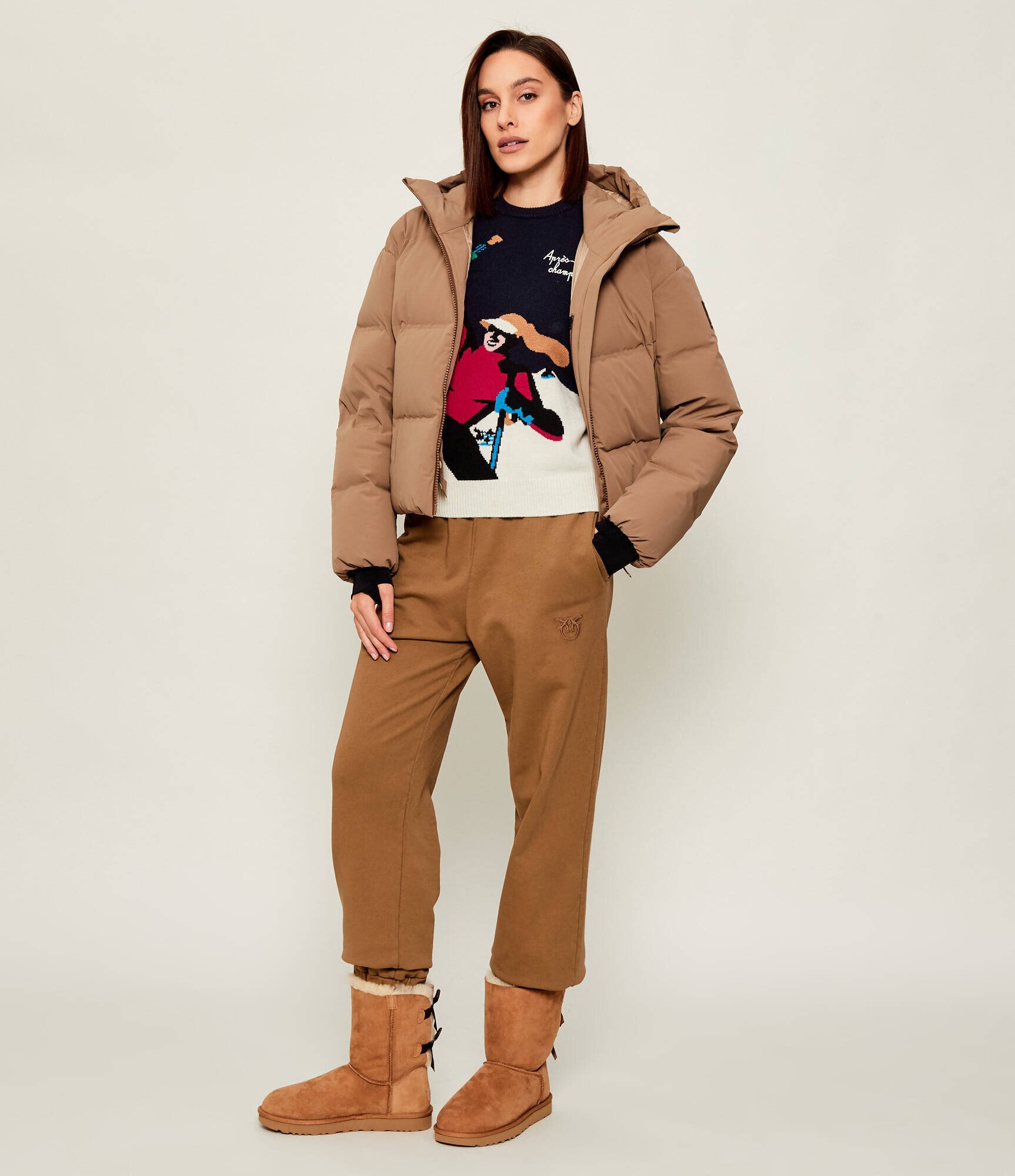 UGG Bocanci Bailey Bow II | shearling | zamsz