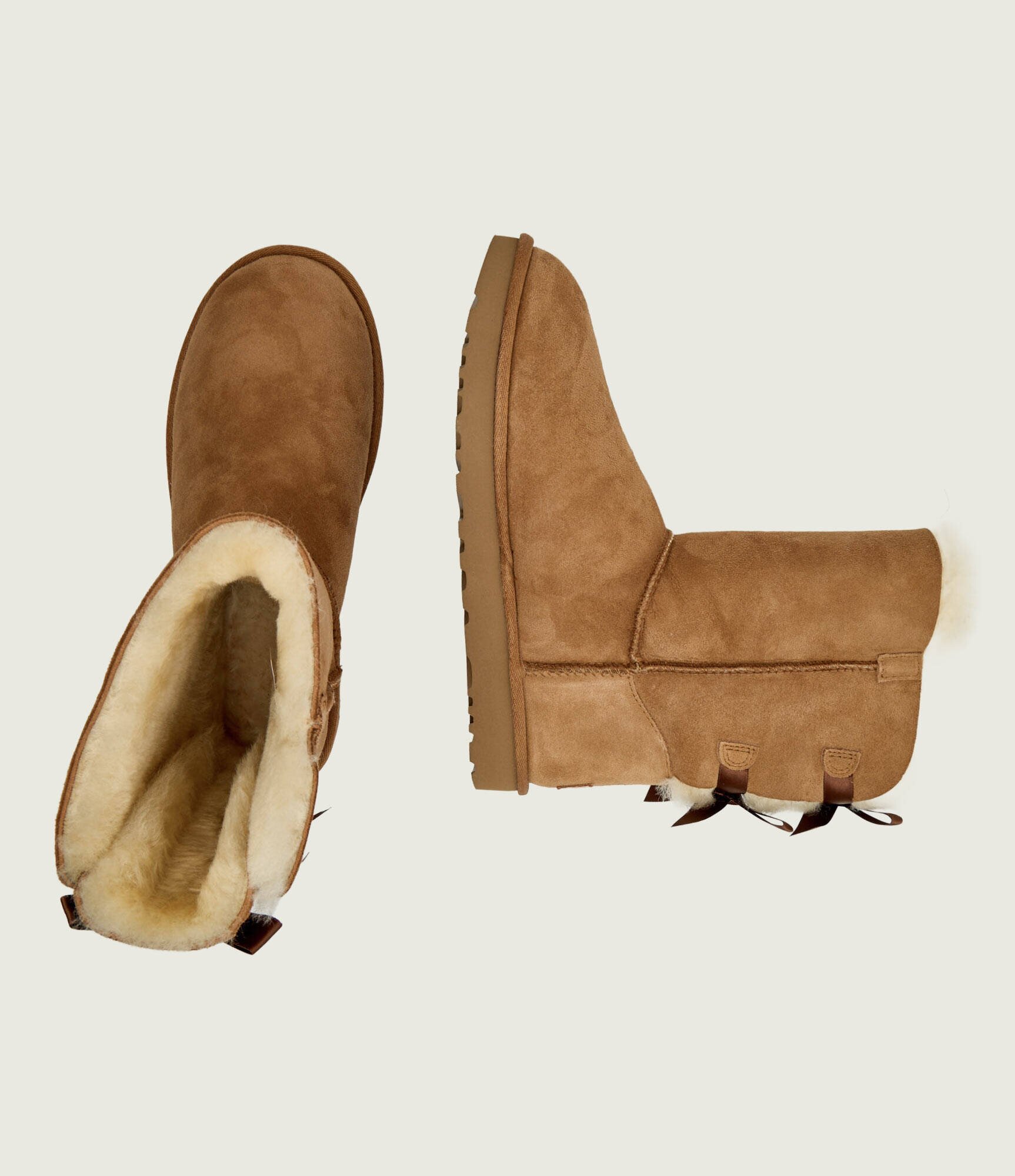 UGG Bocanci Bailey Bow II | shearling | zamsz