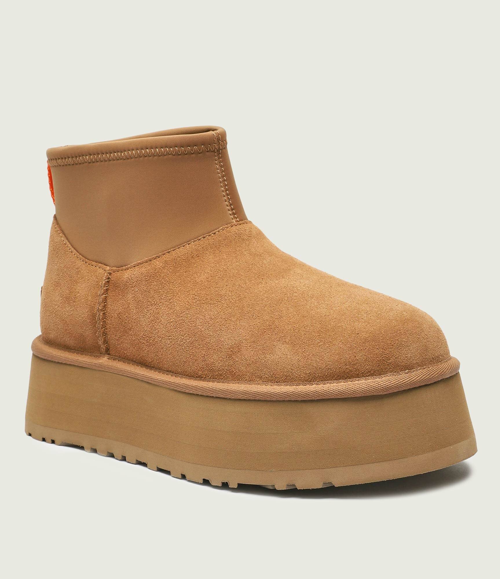 UGG Bocanci Classic Mini Dipper | lână | piele întoarsă