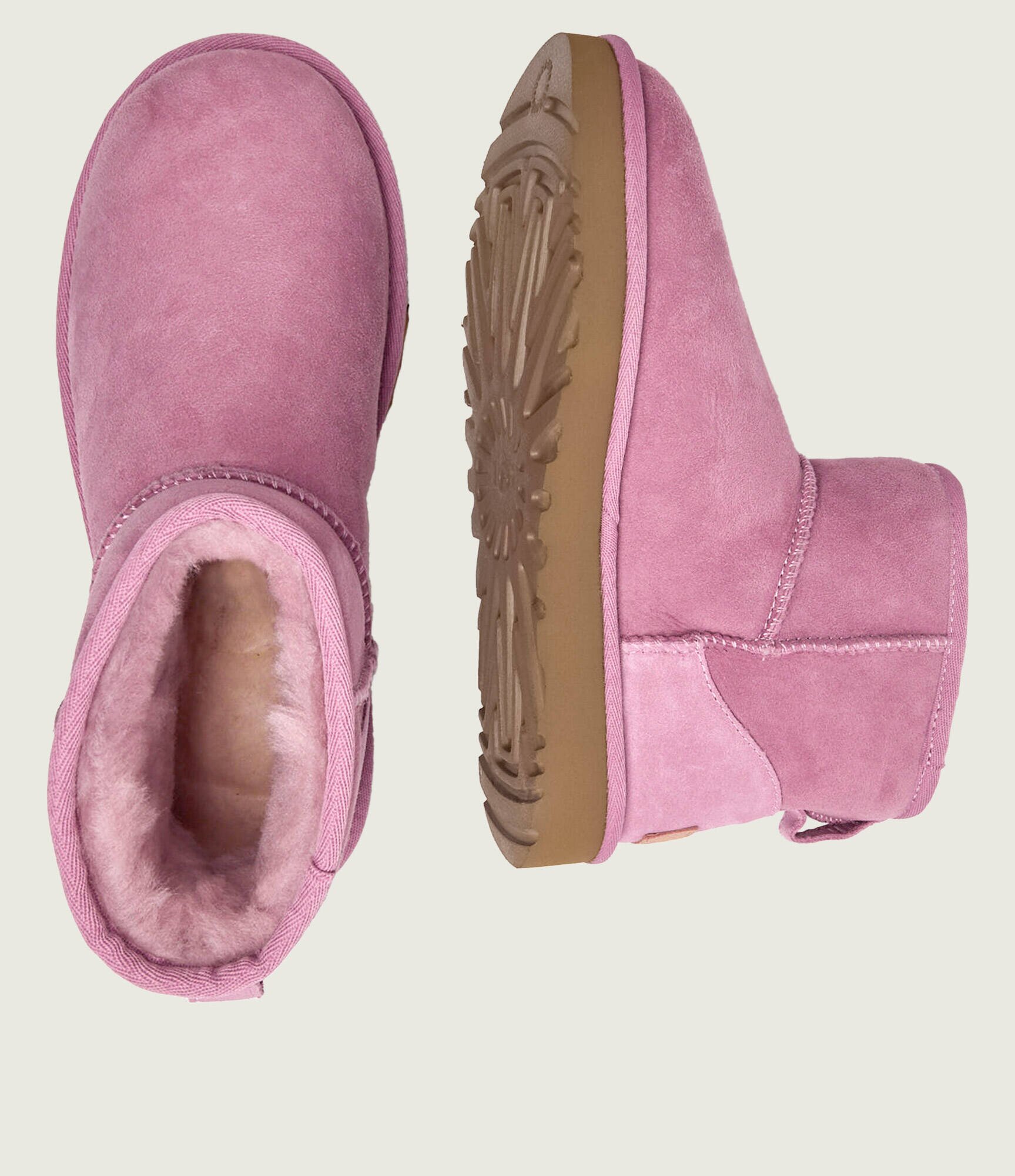 UGG Bocanci Classic Mini II | piele întoarsă | lână