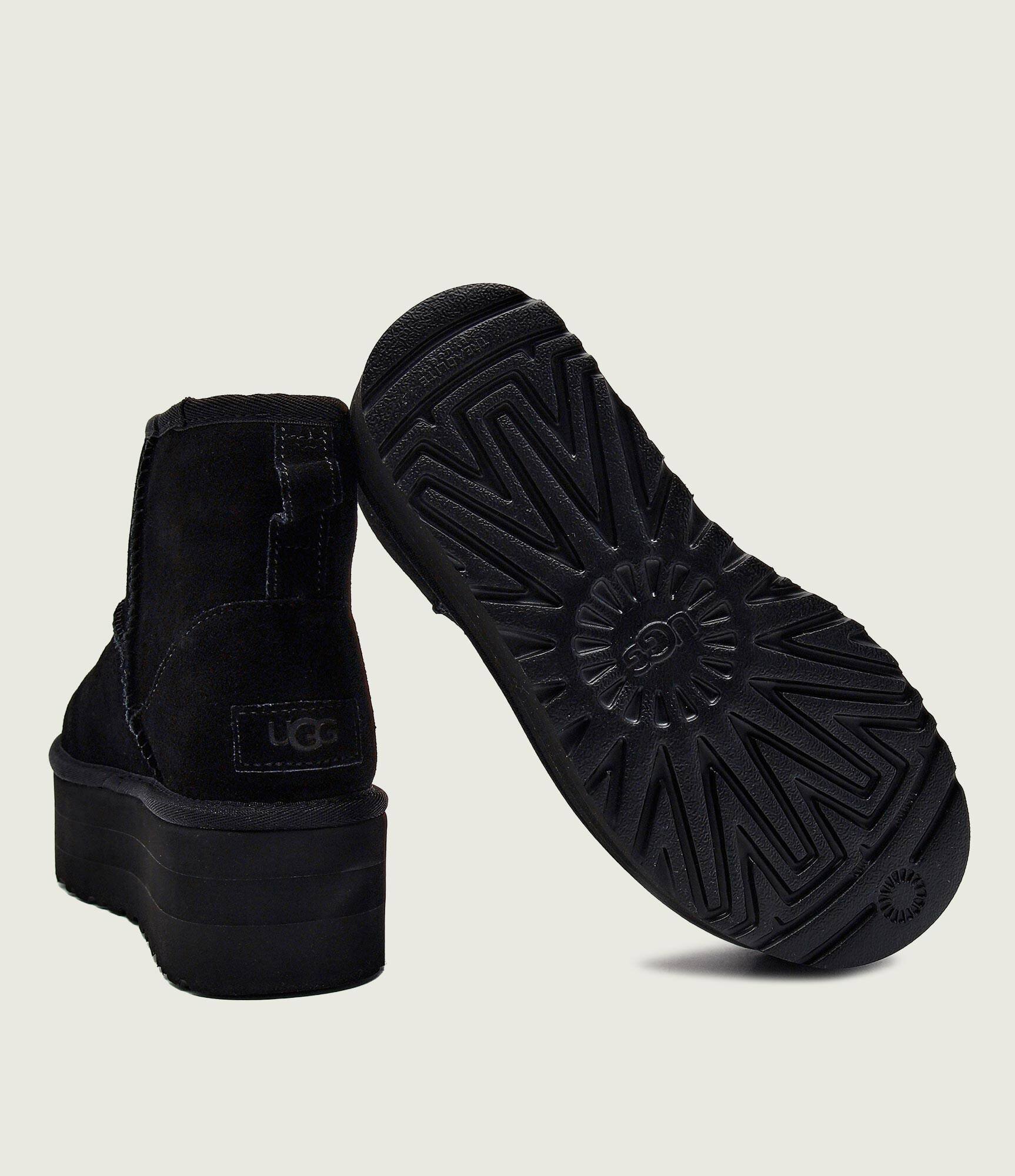 UGG Bocanci Classic Mini Platform | lână | piele întoarsă