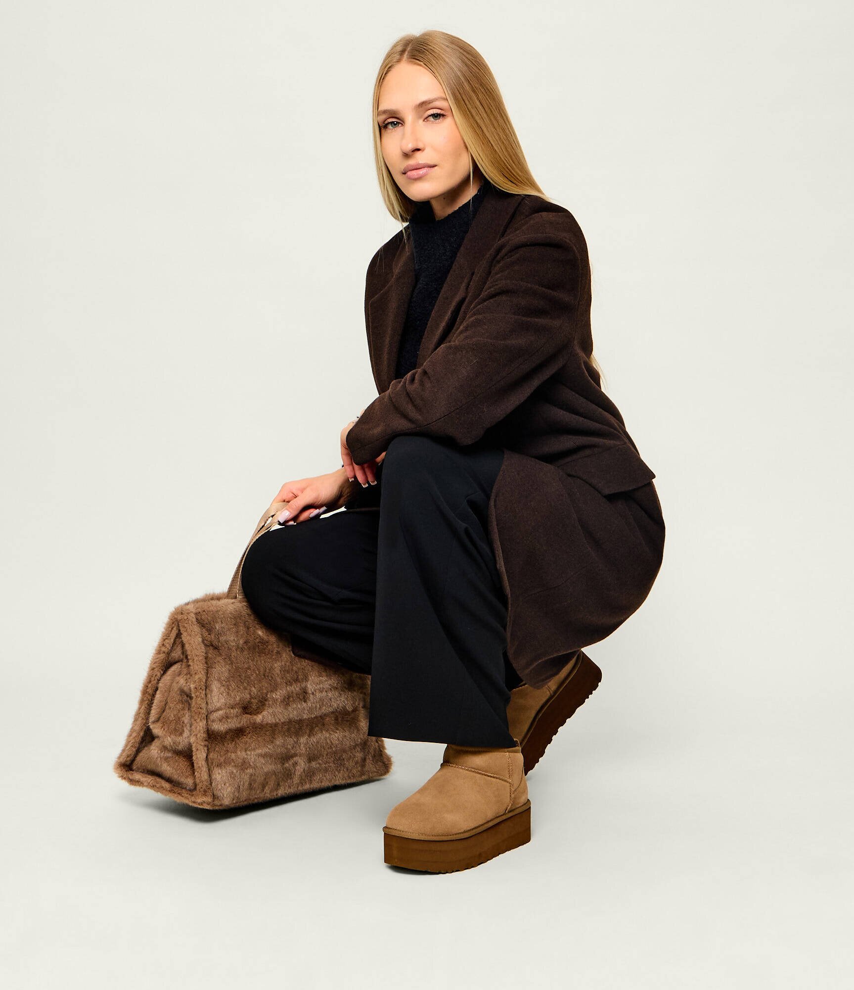 UGG Bocanci Classic Ultra Mini | piele întoarsă