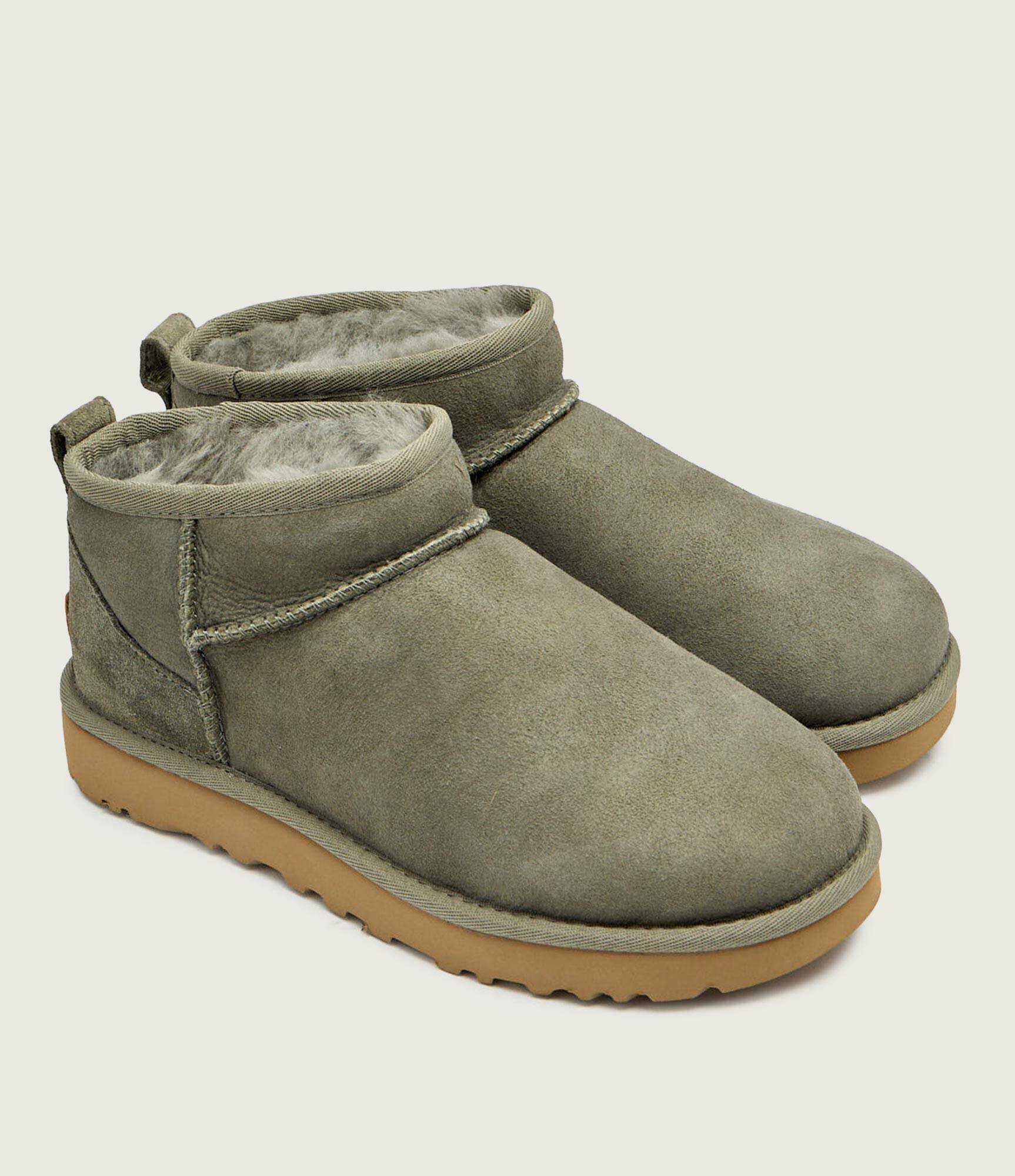 UGG Bocanci CLASSIC ULTRA MINI | piele întoarsă