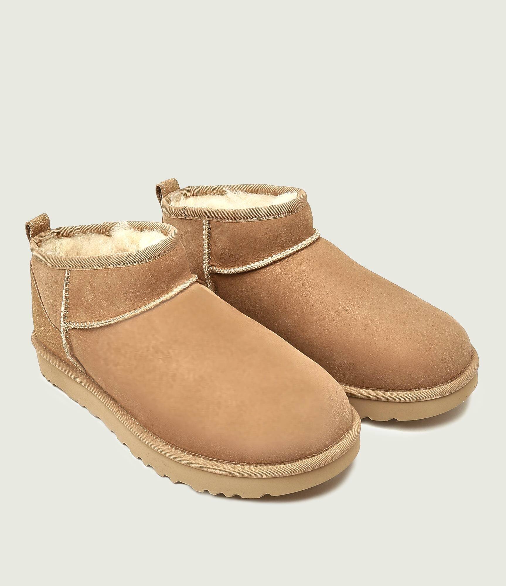 UGG Bocanci CLASSIC ULTRA MINI | piele întoarsă