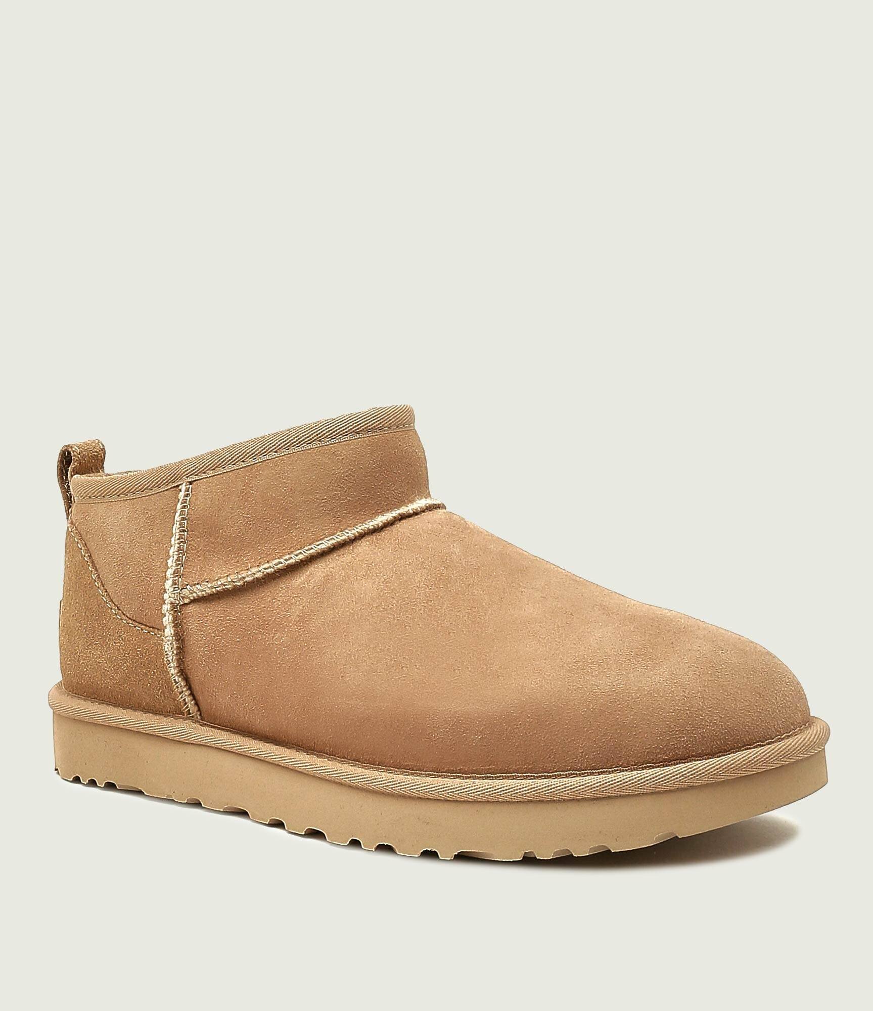 UGG Bocanci CLASSIC ULTRA MINI | piele întoarsă