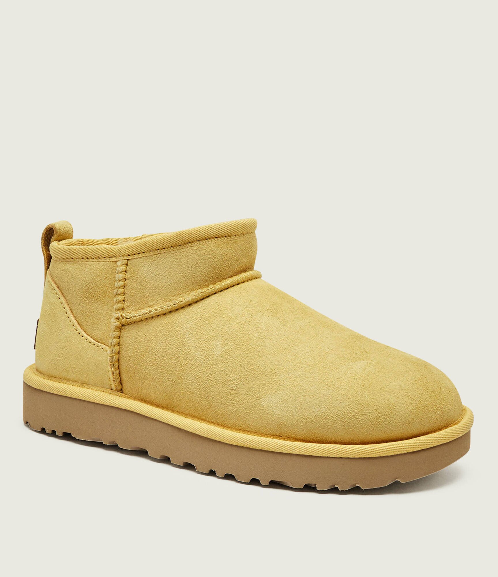 UGG Bocanci Classic Ultra Mini | piele întoarsă | lână