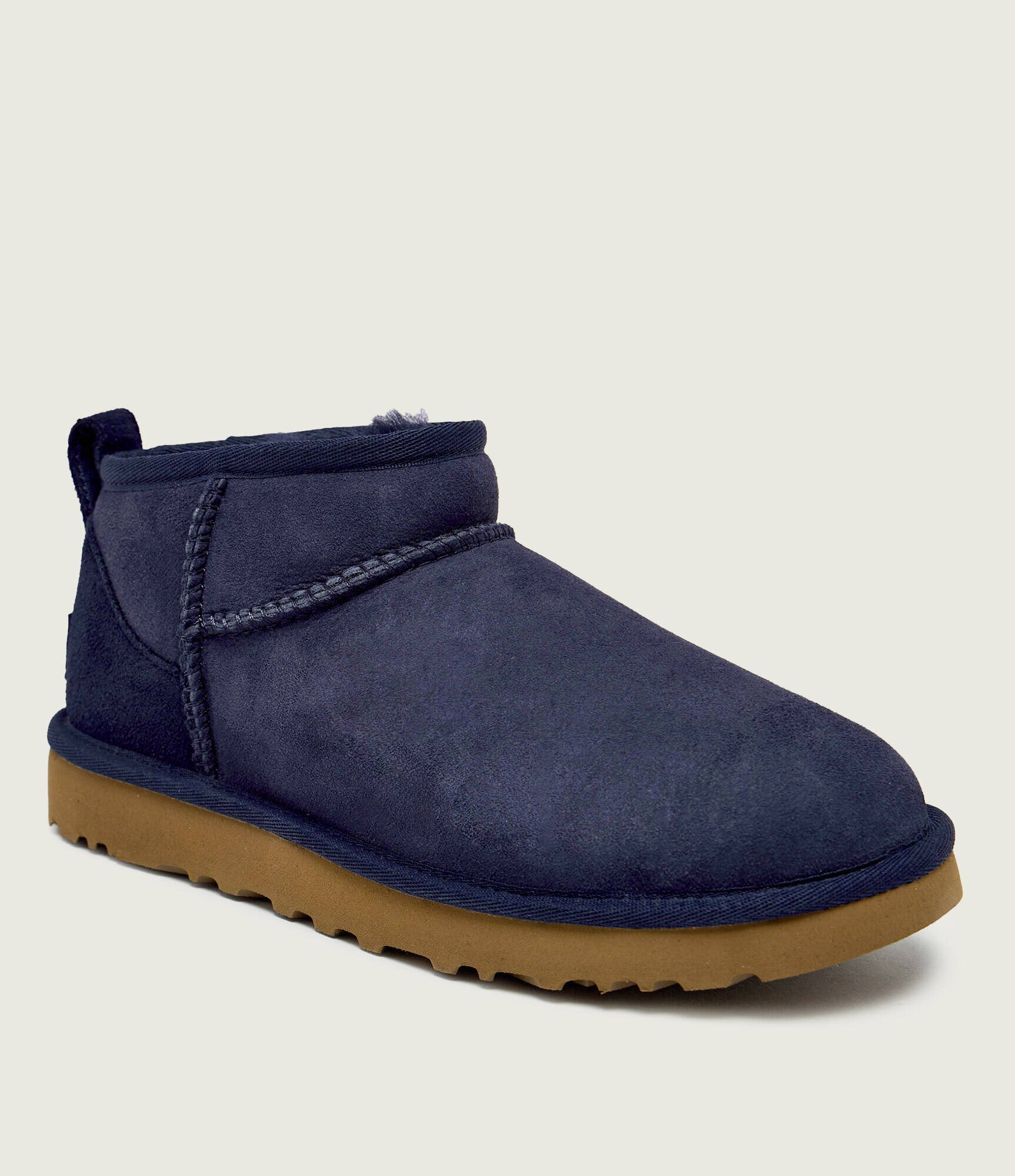 UGG Bocanci CLASSIC ULTRA MINI | piele întoarsă (zamsz) | cu adaos de lână