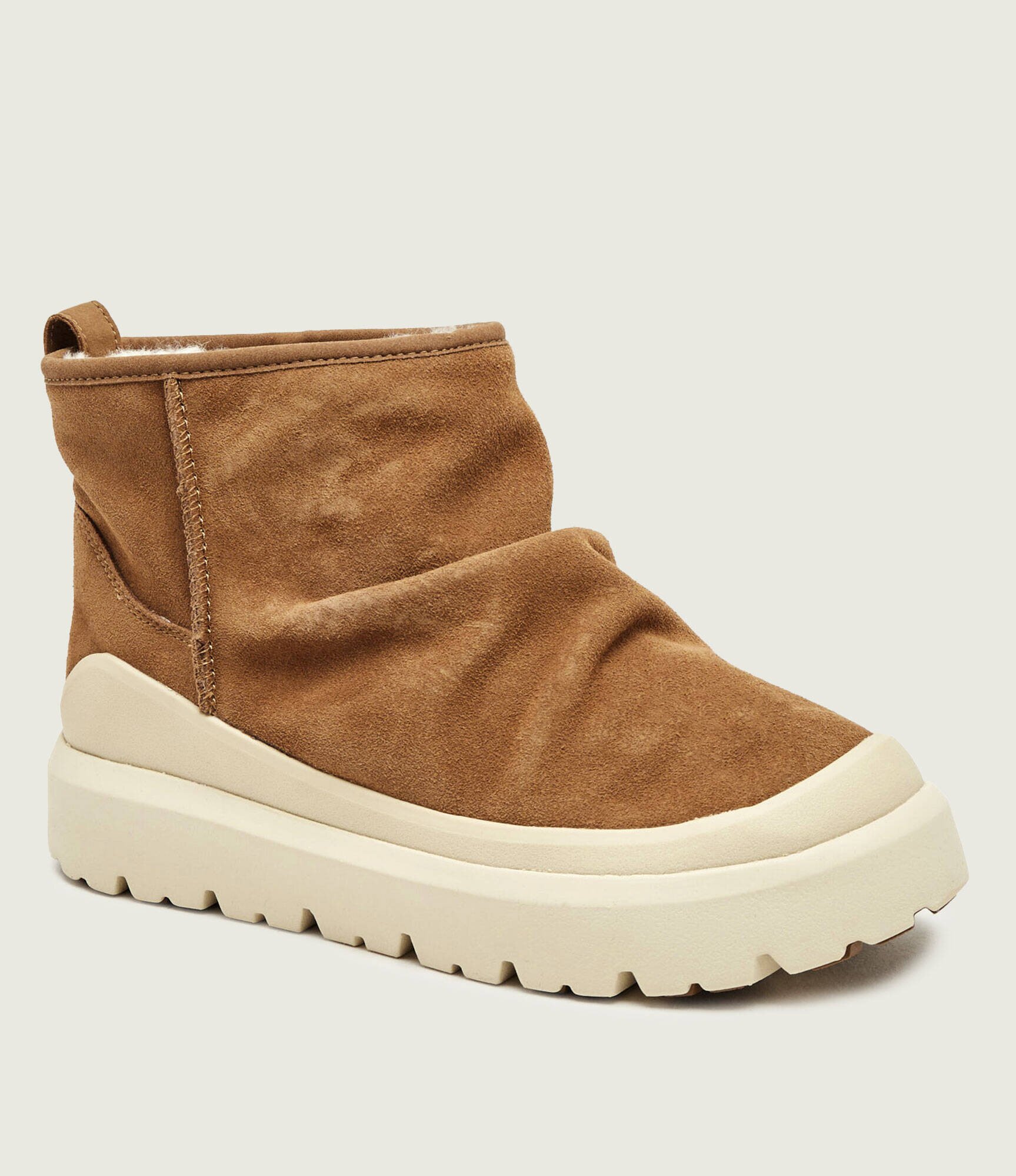 UGG Bocanci Heritage Utility Mini | piele întoarsă